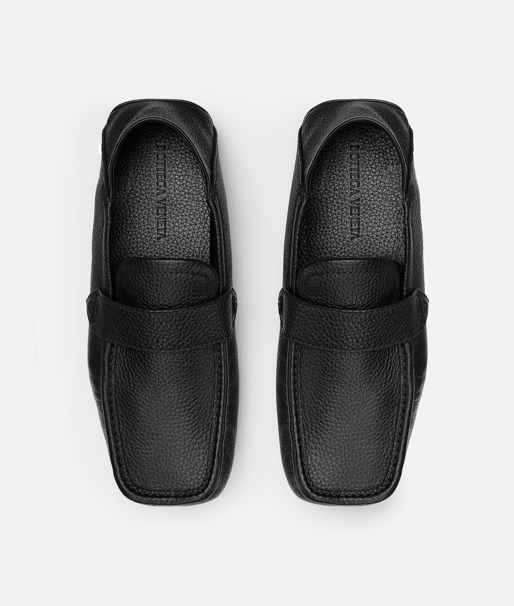 Bottega Veneta o1w1db10525 Shore Loafers in Black Size US 13 / EU 46 - 4 Thumbnail