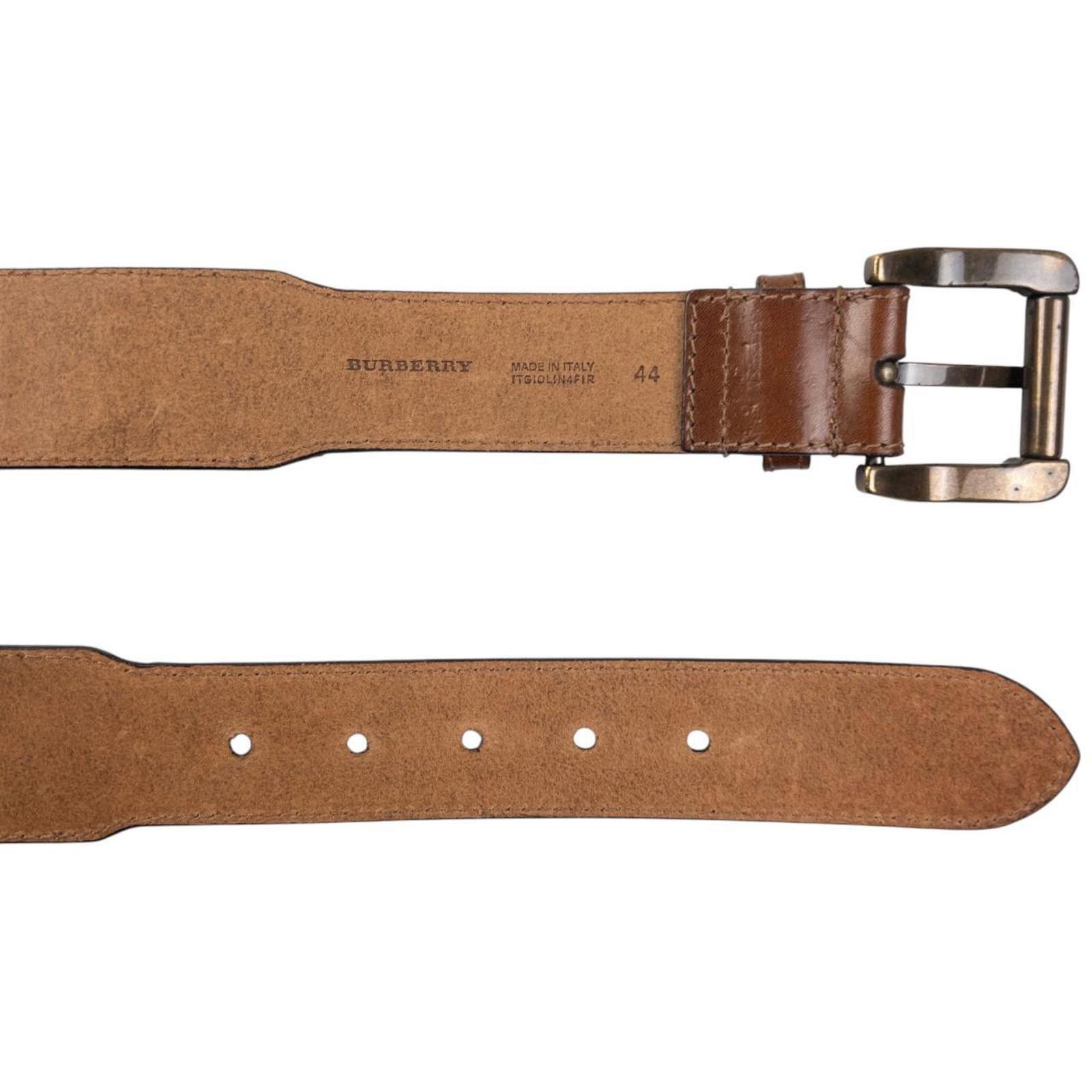 Burberry Vintage Burberry Studded Leather Belt Size W30 Size ONE SIZE - 3 Thumbnail