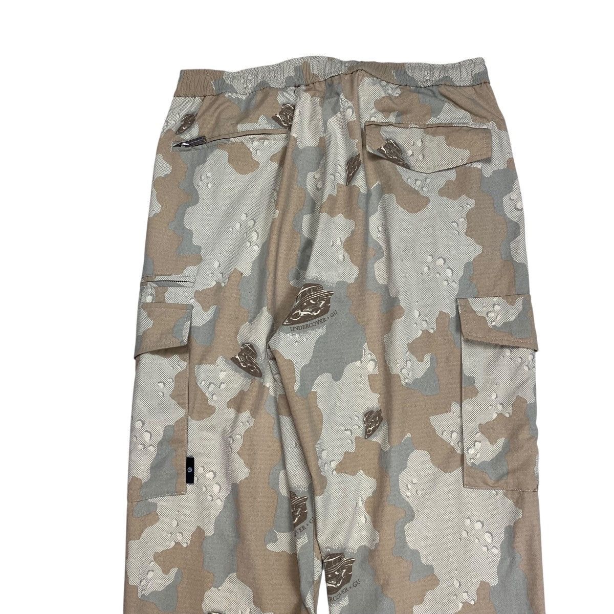 GU × Undercover GUxUndercover Camouflage Nylon Baggy Cargo Pants Size US 32 / EU 48 - 6 Thumbnail