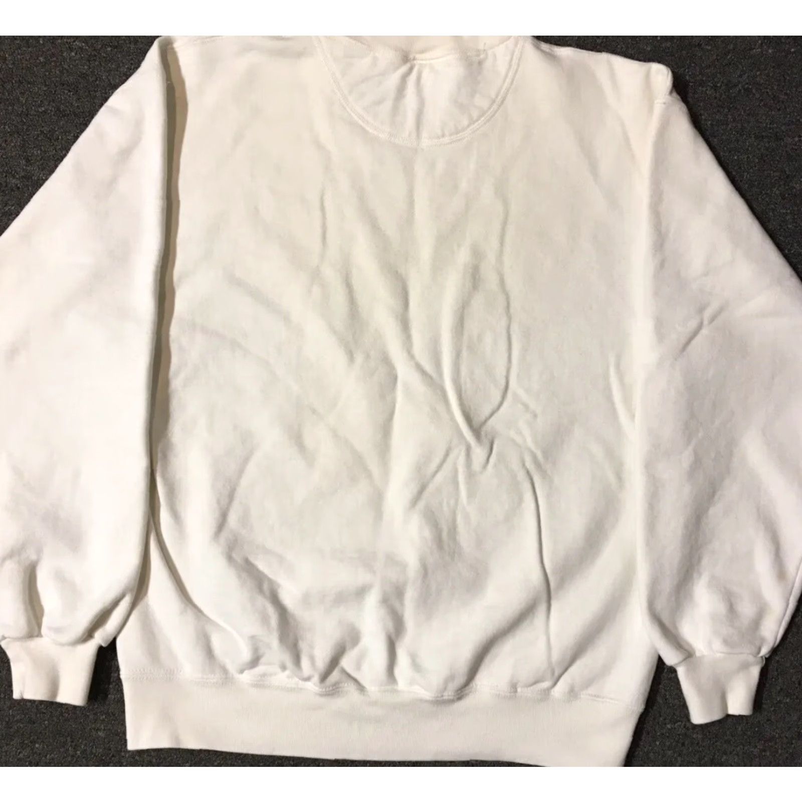 Vintage Vtg 90s Moose Faded Sweatshirt S USA Wildlife Nature Snow Animal Art Grunge 80s Size US S / EU 44-46 / 1 - 6 Thumbnail