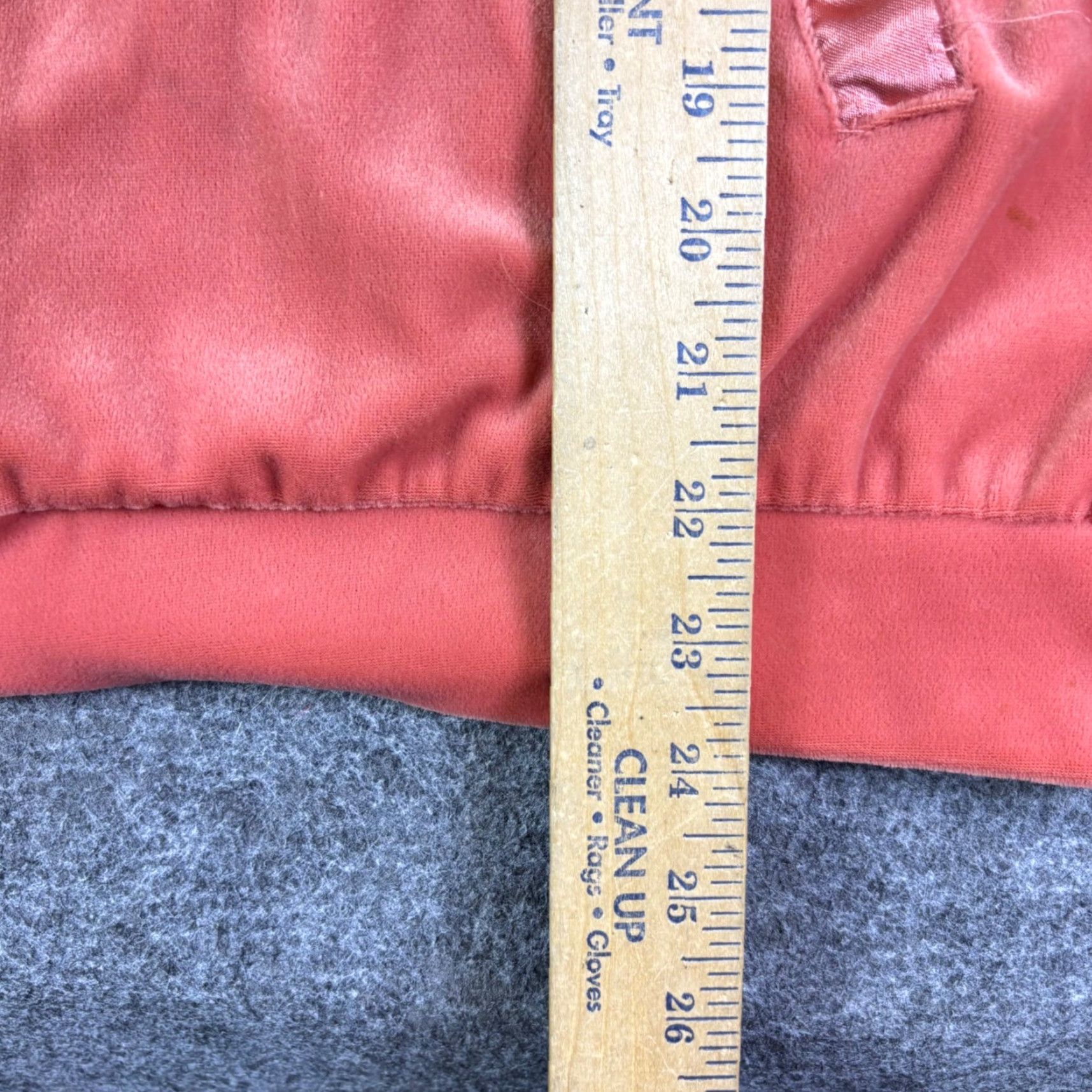 Vintage VINTAGE Jenny Hoodie Full Zip Velour Embroidered Beaded Raglan Sleeve Womens L Orange 90s Y2K Casual Activewear Trench? Size L / US 10 / IT 46 - 5 Thumbnail
