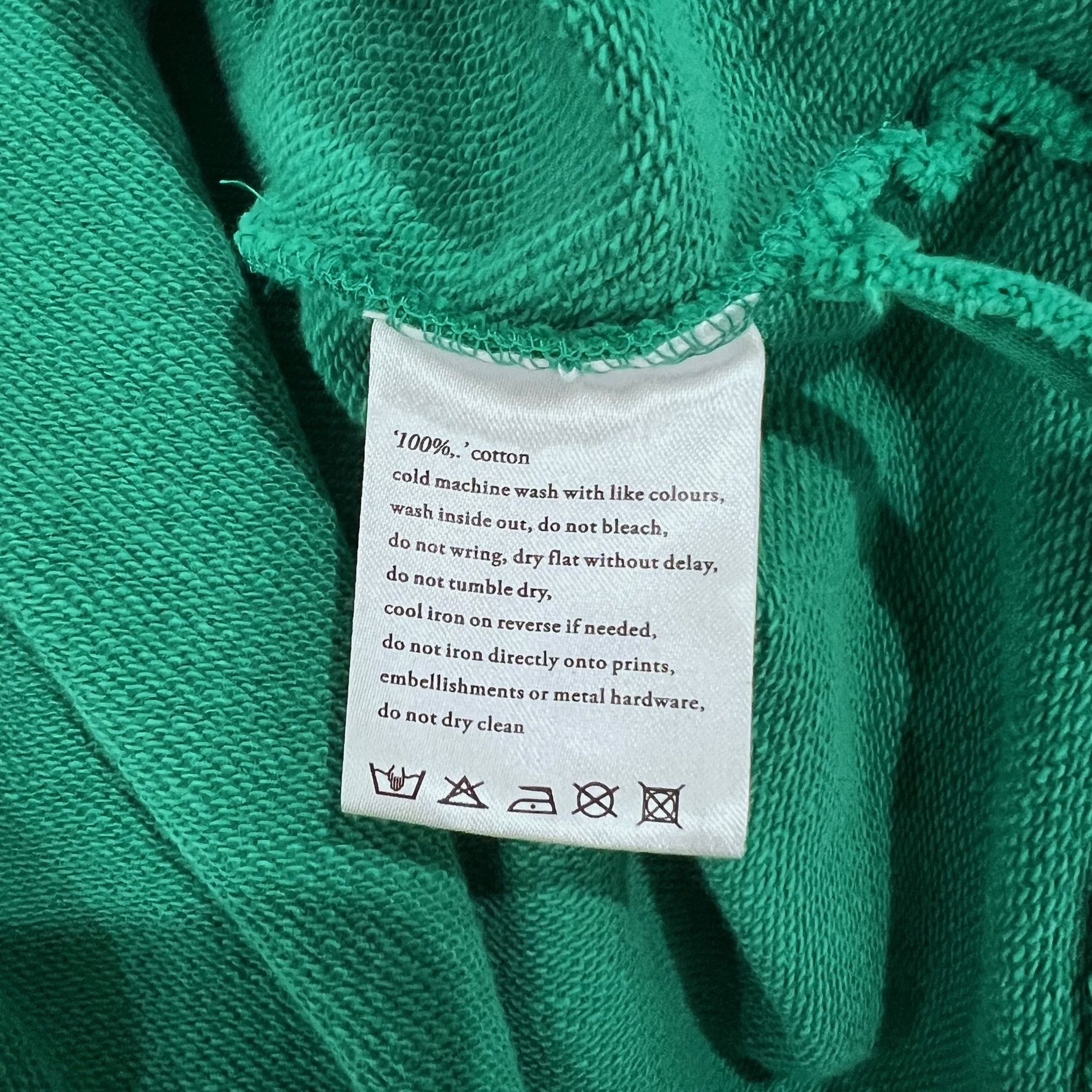 Ksubi Ksubi Back Logo Green Drawstring Hoodie Size US XL / EU 56 / 4 - 6 Thumbnail