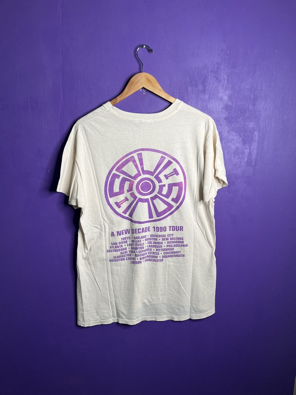 Band Tees × Vintage Vintage 1988 Soul II Soul The funki dred 1990 tour t-shirt Size US L / EU 52-54 / 3 - 2 Thumbnail