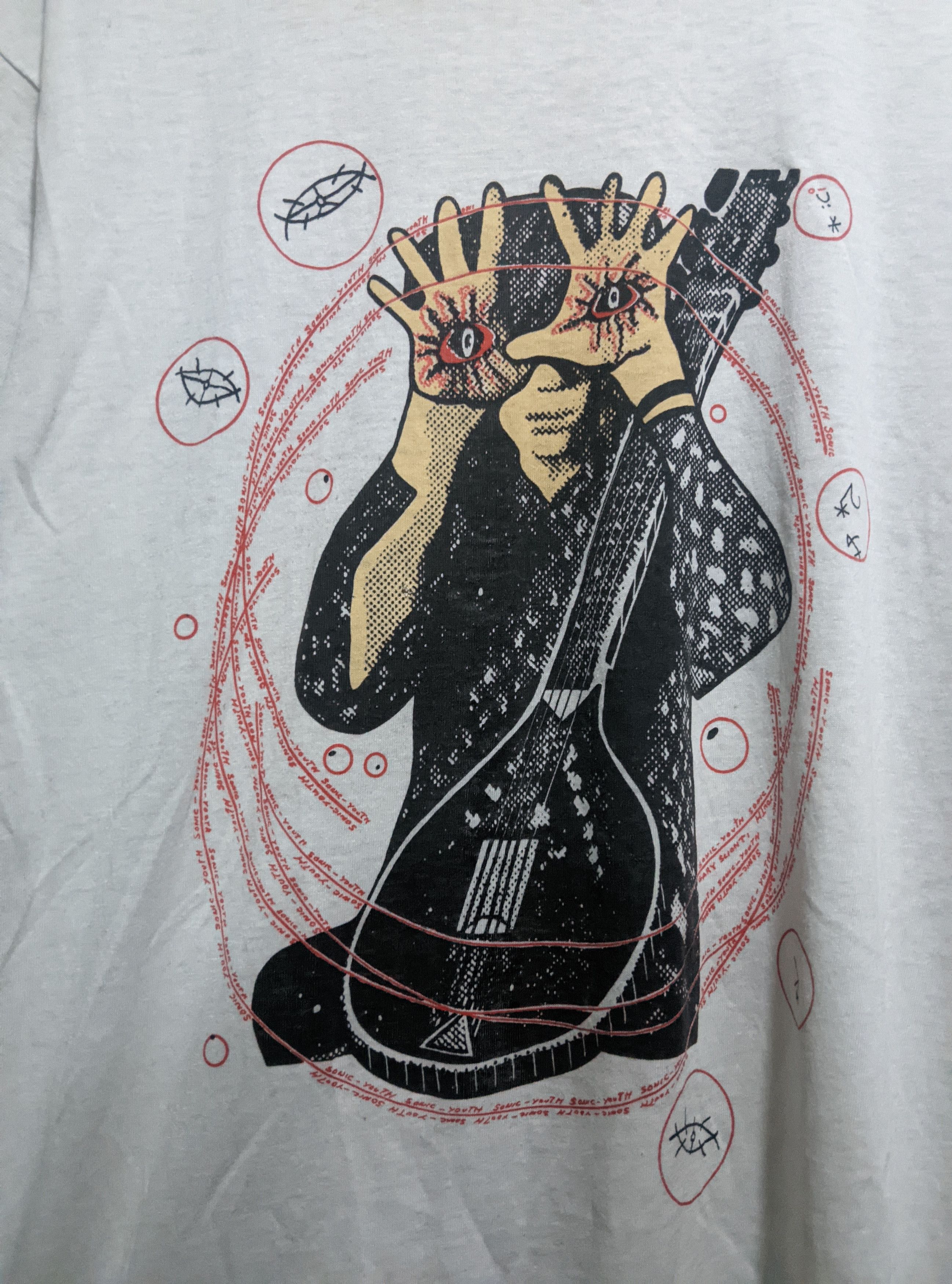 Band Tees Vintage 1986 Sonic youth starpower tanis root t shirt Size US L / EU 52-54 / 3 - 4 Thumbnail