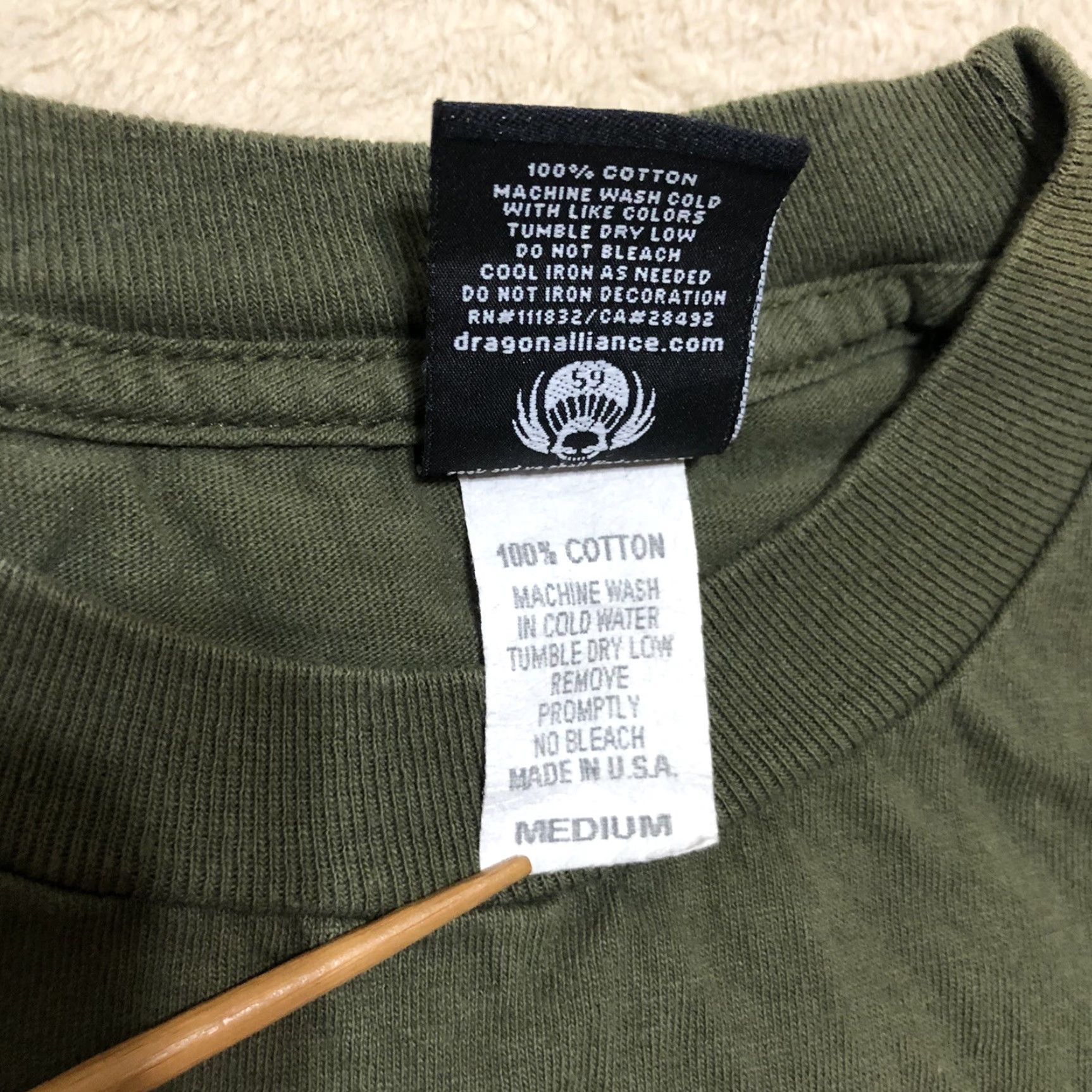 Vintage VINTAGE Dragon Alliance T-Shirt Mens Medium Green Graphic Print Logo 1990s All Seasons Crew Neck Short Sleeve Cotton Dragons Men Size US M / EU 48-50 / 2 - 4 Thumbnail