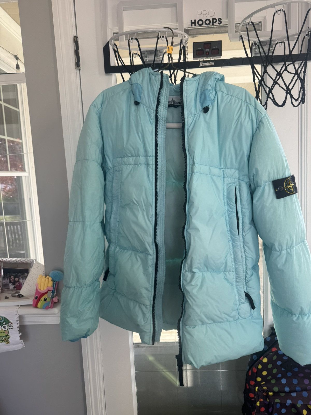 Stone Island Stone island baby blue jacket Size US L / EU 52-54 / 3 - 11 Thumbnail