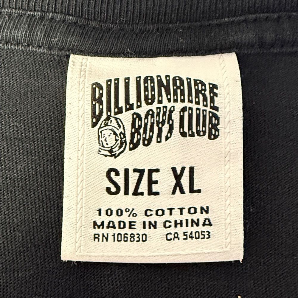 Billionaire Boys Club Billionaire Boys Club Wealth Club Graphic T-Shirt Black XL Size US XL / EU 56 / 4 - 6 Thumbnail