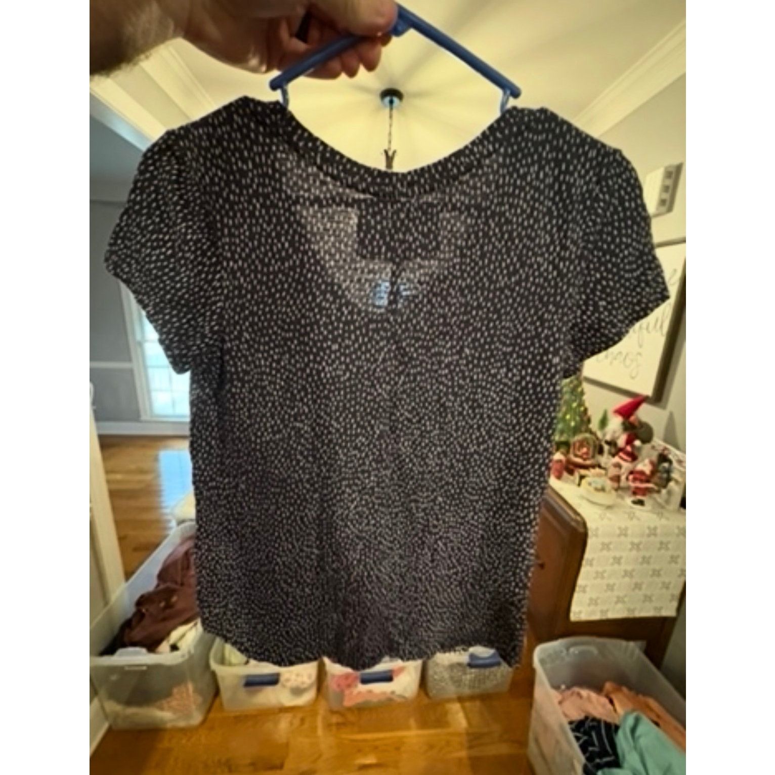 Loft Ann Taylor LOFT Short Sleeve Top Women’s Small S 4 6 Size S / US 4 / IT 40 - 4 Thumbnail