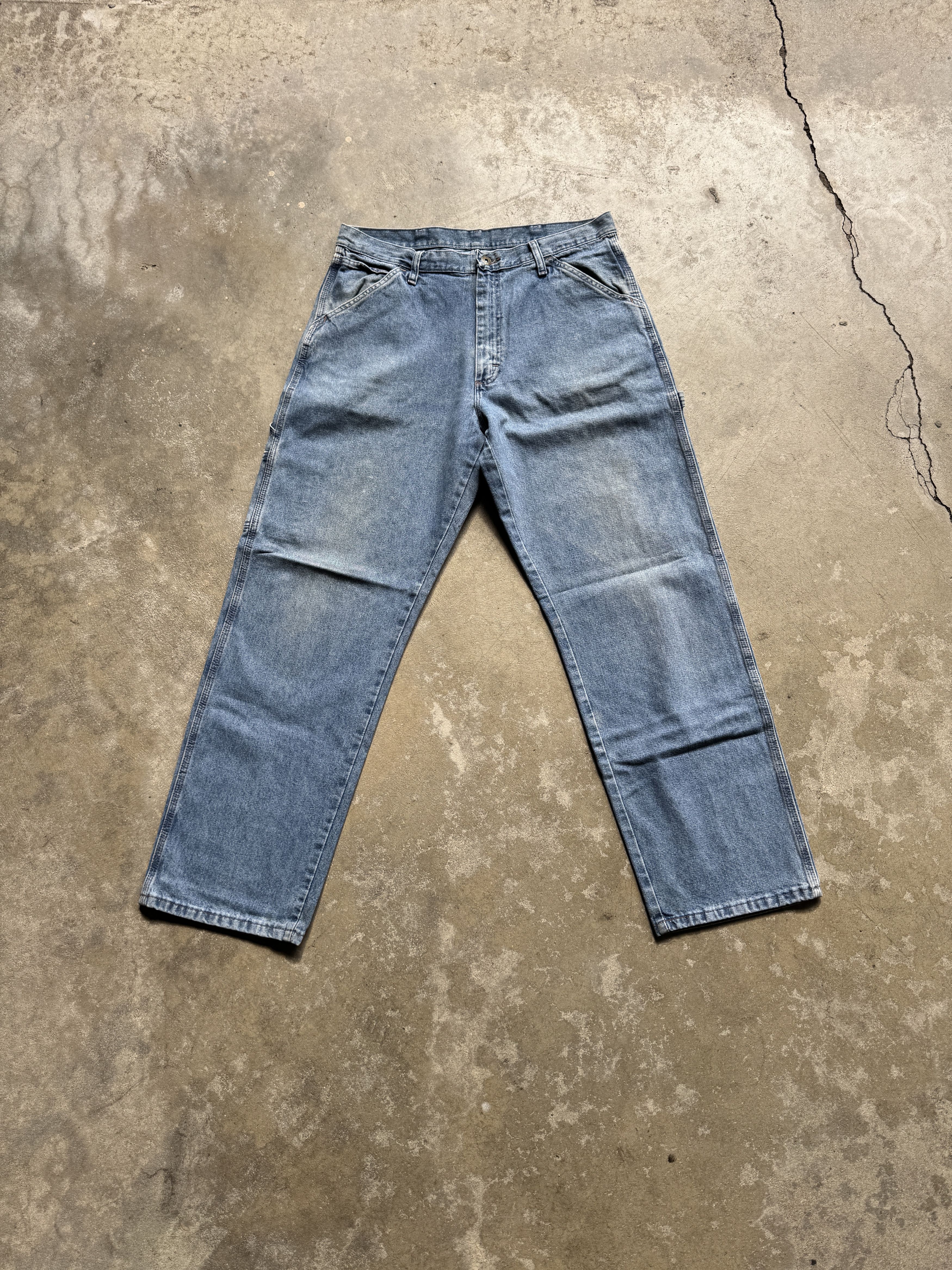 Wrangler Wrangler Carpenter Jeans - Denim Workwear Pant Size US 34 / EU 50 - 1 Thumbnail
