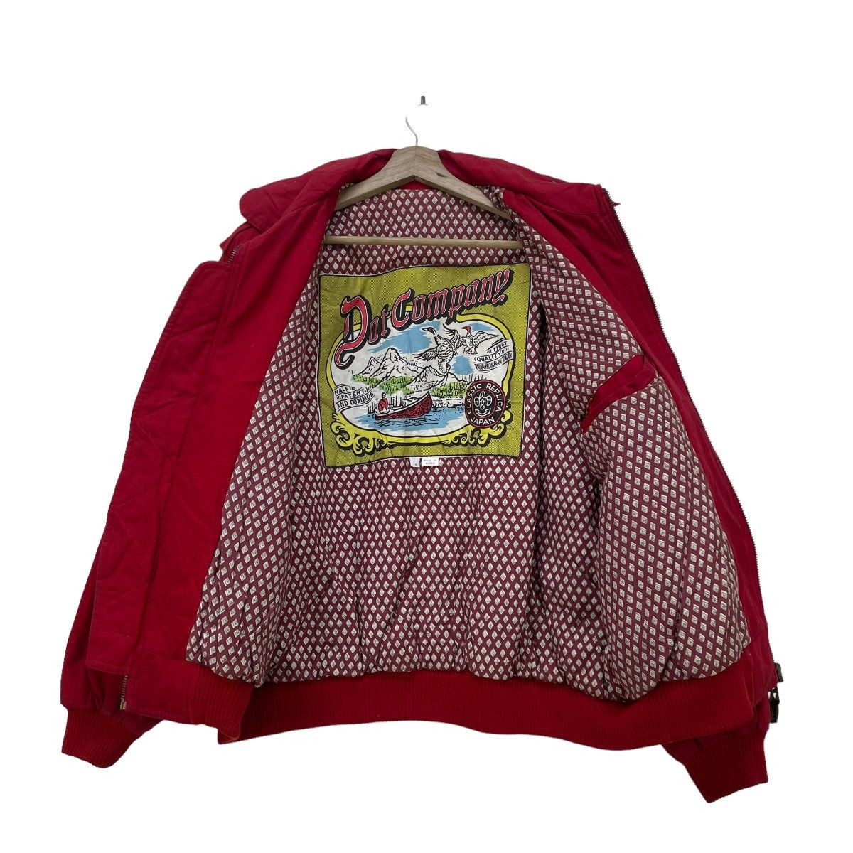 Japanese Brand × Vintage Vintage Dot Co Bomber Jacket Classic Replica Japan Jacket Size US M / EU 48-50 / 2 - 2 Thumbnail