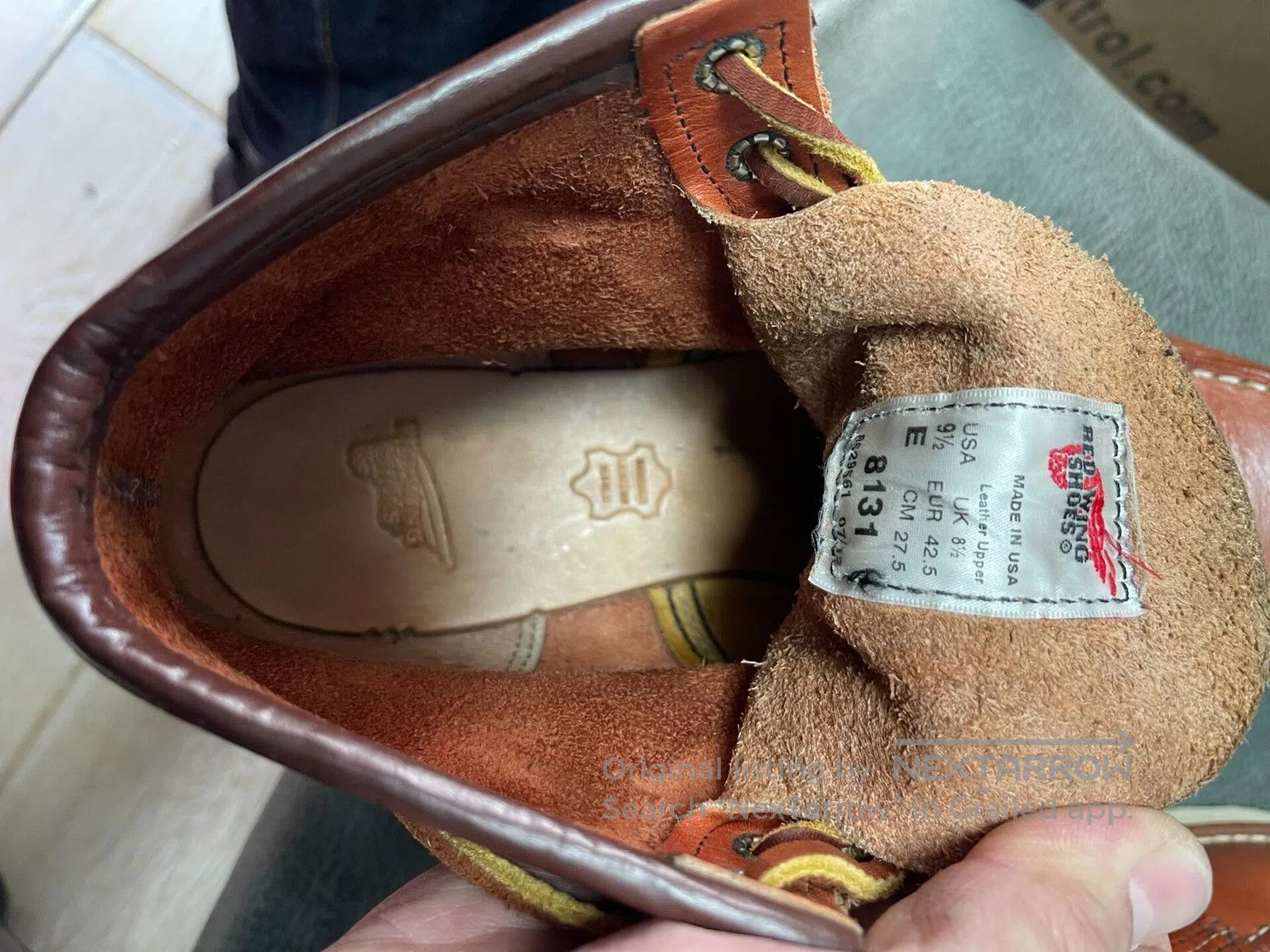 Other Red Wing 8131 Leather Shoes. Size US 9.5 / EU 42-43 - 5 Thumbnail