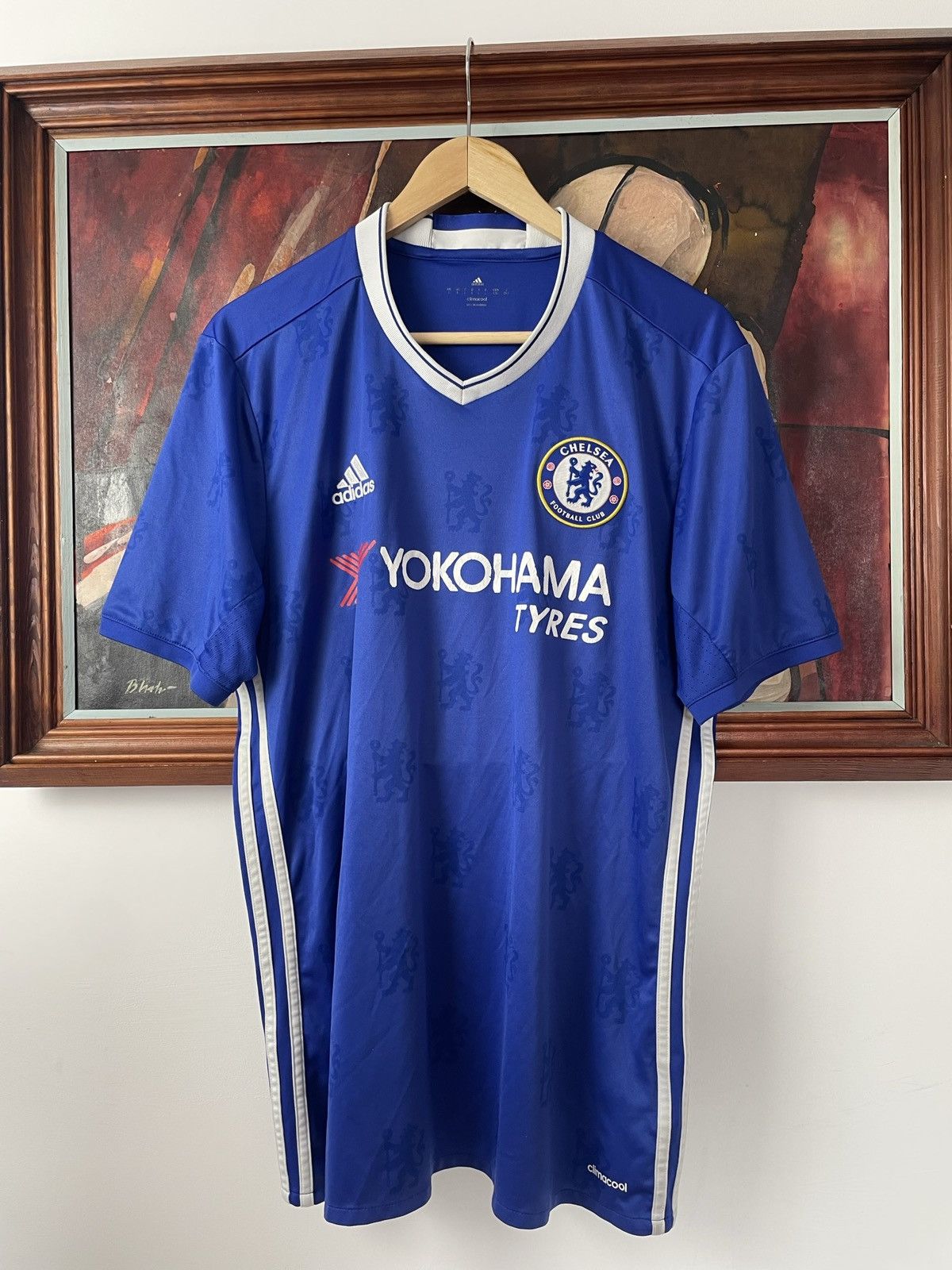 Adidas Jersey 2016 Away Chelsea London Soccer Football Rare