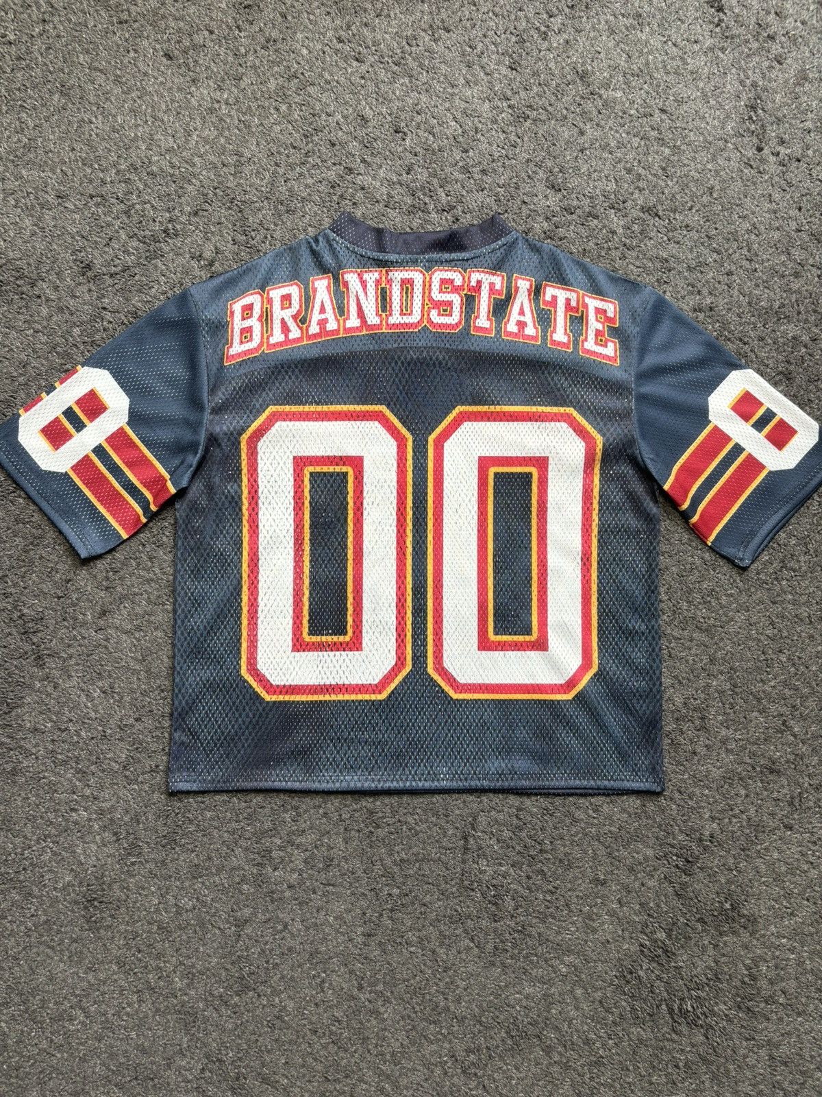 Japanese Brand Vintage style rare brandstate marine blue football jersey Size US L / EU 52-54 / 3 - 14 Thumbnail