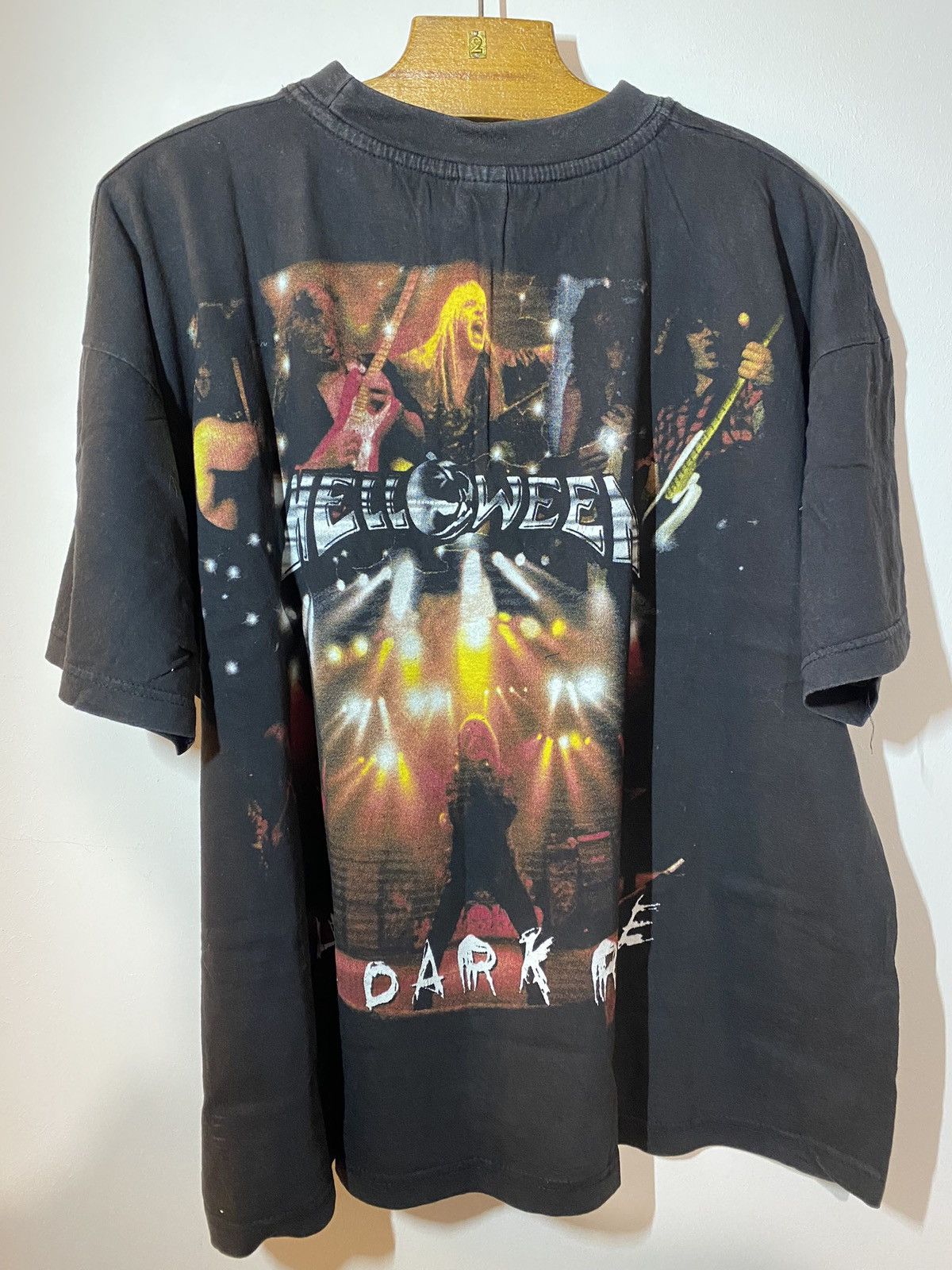 Band Tees × Vintage Vintage early 00s Helloween dark ride high live blunt shirt Size US XL / EU 56 / 4 - 5 Thumbnail