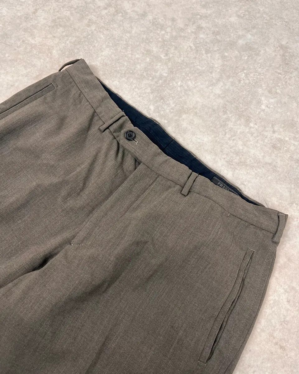Prada 2000s Prada Classic Grey Relaxed Pants Size US 33 - 6 Thumbnail