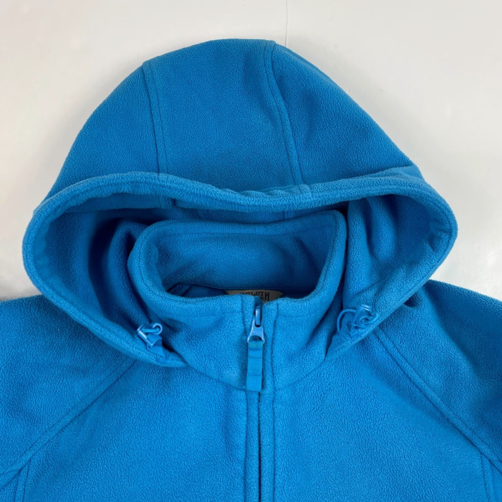 Vintage Duluth Jacket Womens Large Blue Shoreline Windproof Fleece Hooded Skiing Camping Size L / US 10 / IT 46 - 6 Thumbnail
