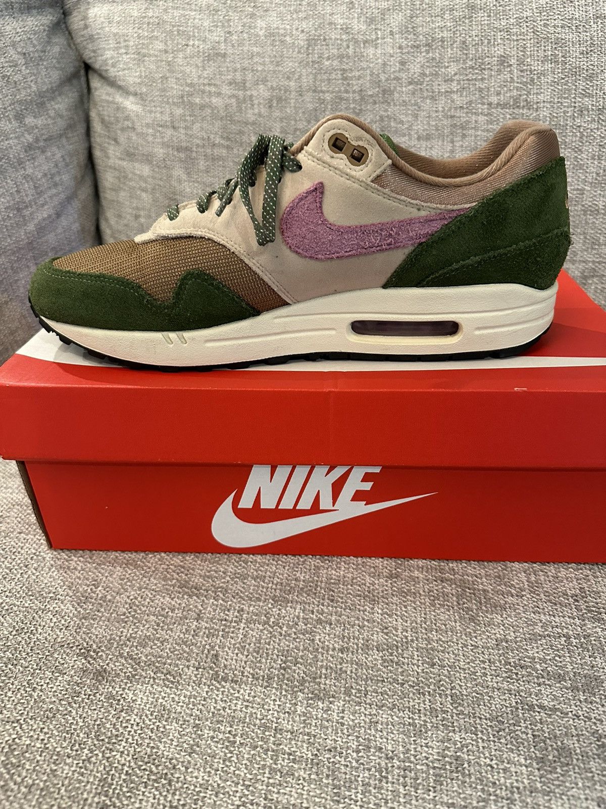 Nike Nike Air Max 1 SH Treeline Size US 10 / EU 43 - 9 Thumbnail