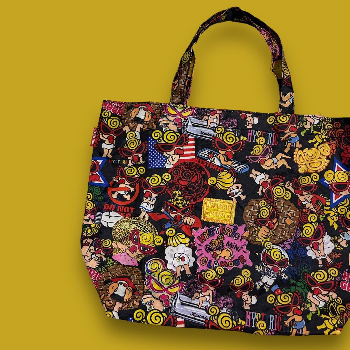 Hysteric Glamour × Japanese Brand 1990s Hysteric Mini Tote Bag Size ONE SIZE - 3 Thumbnail