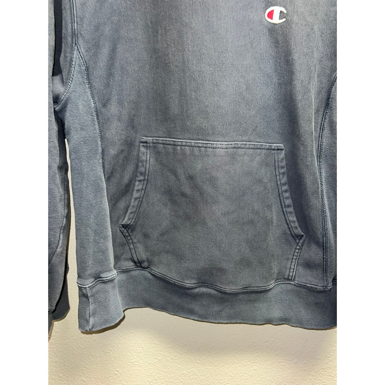 Champion Champion Reverse Weave Blue Hoodie Outerwear Medium Men's M Size US M / EU 48-50 / 2 - 5 Thumbnail