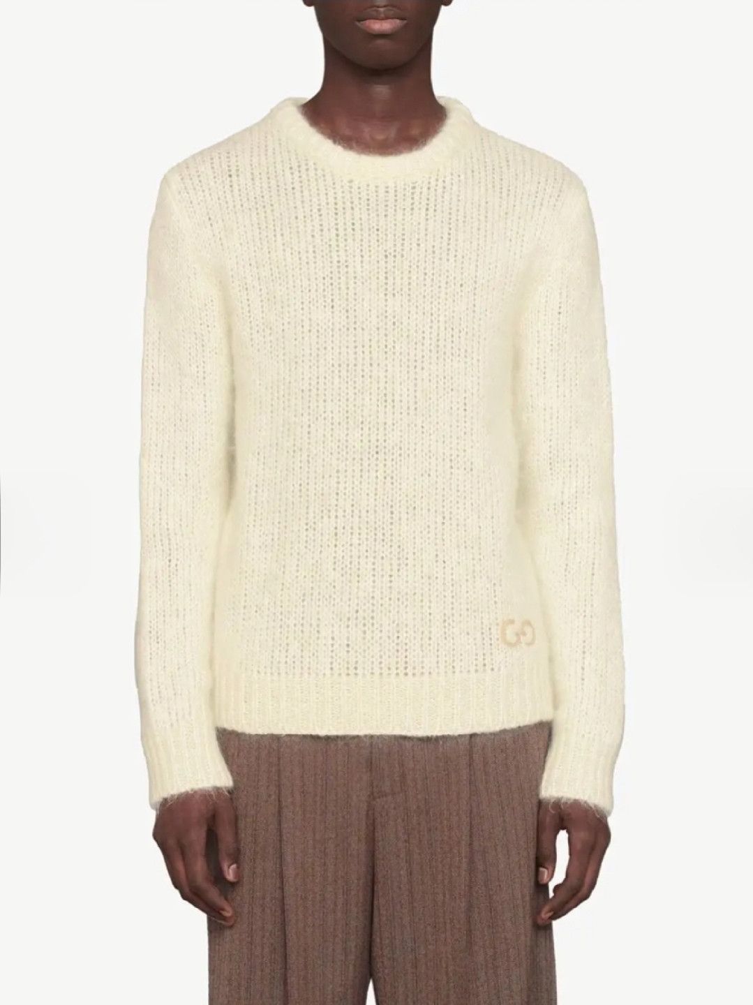 Gucci Gg Mohair Knitted Jumper Size L / US 10 / IT 46 - 11 Thumbnail