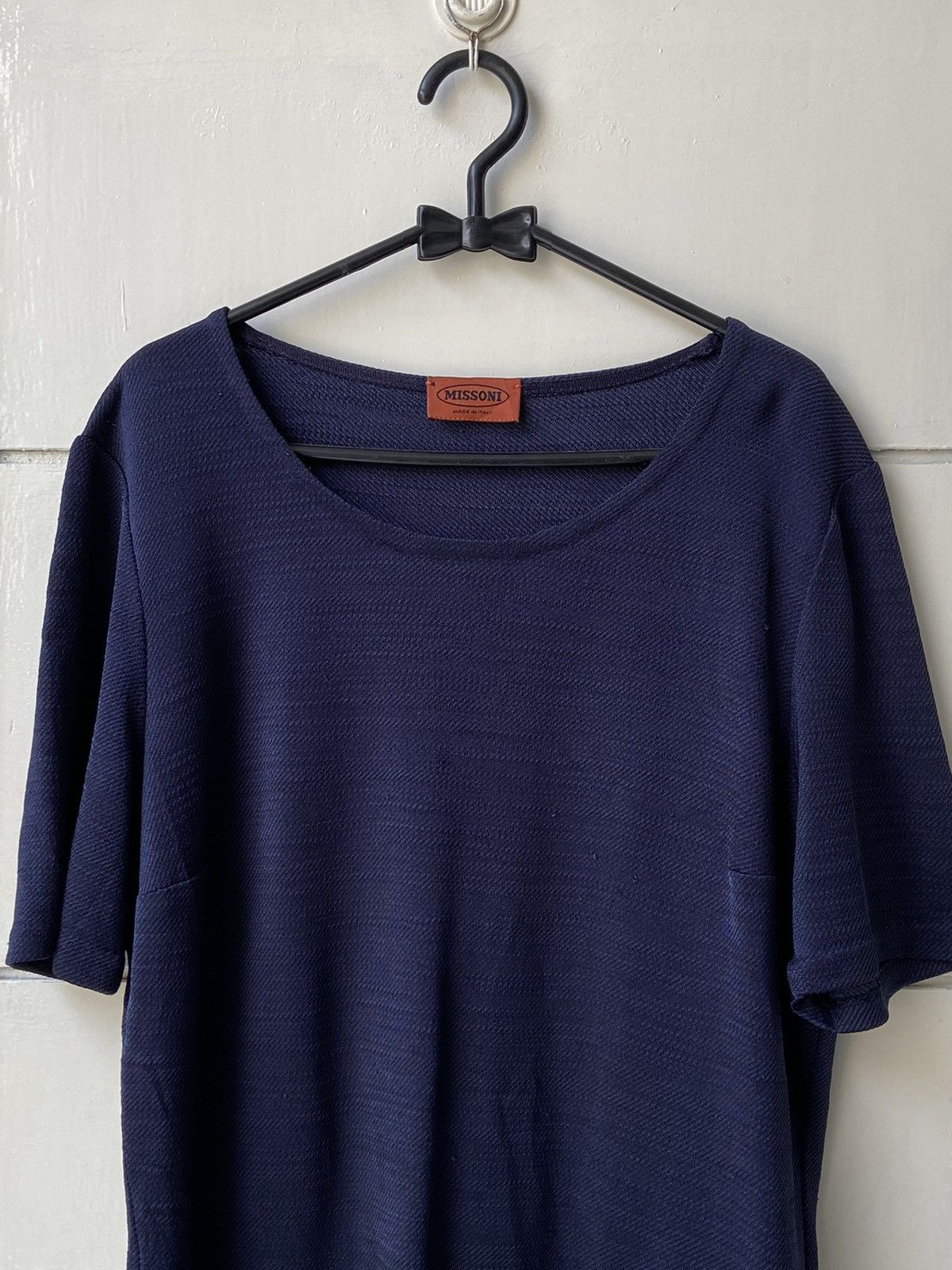 Missoni MISSONI Navy T-Shirt Size US S / EU 44-46 / 1 - 10 Thumbnail