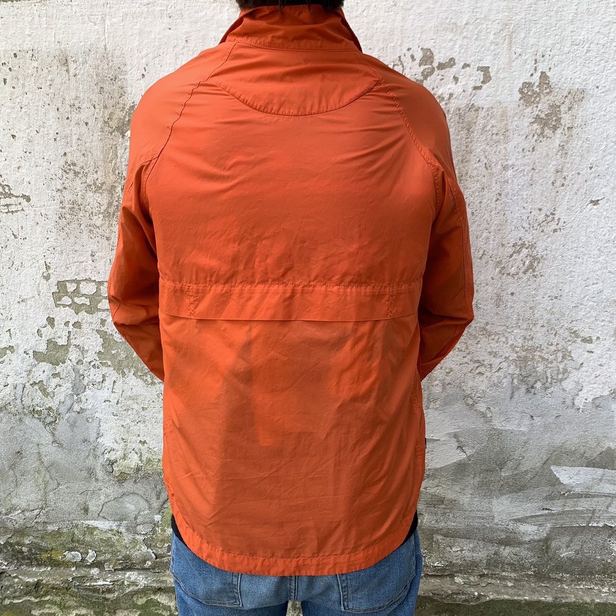 Other 🍊 Orange Vintage Y2K Nike Small Swoosh Zip jacket Size US M / EU 48-50 / 2 - 5 Thumbnail