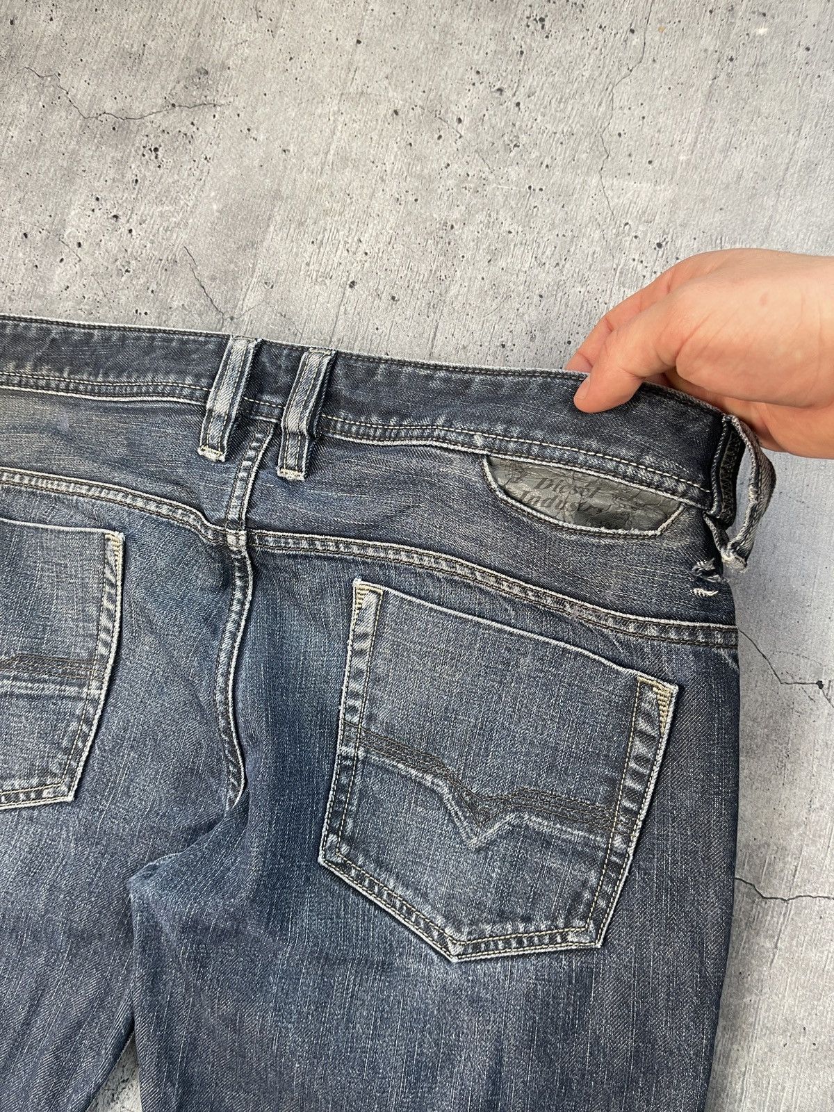 Diesel × Hysteric Glamour × If Six Was Nine RARE vintage If Six Was Nine style flared jeans Japanese Y2K Size US 34 / EU 50 - 3 Thumbnail