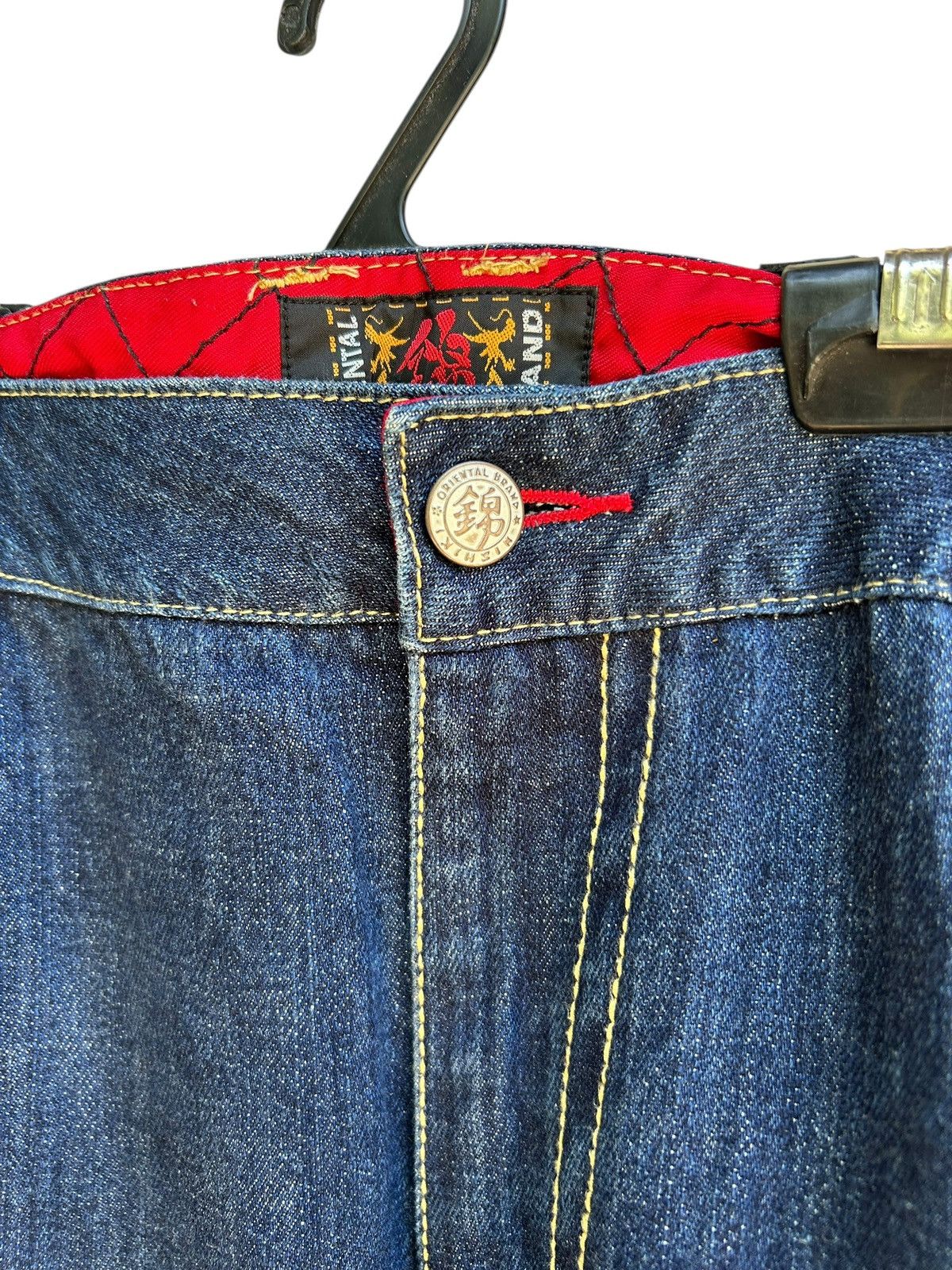 Japanese Brand × Kapital × Vintage Karakuri Tamashii Inspired Japanese Nishiki Denim Jeans Size US 40 / EU 56 - 5 Thumbnail
