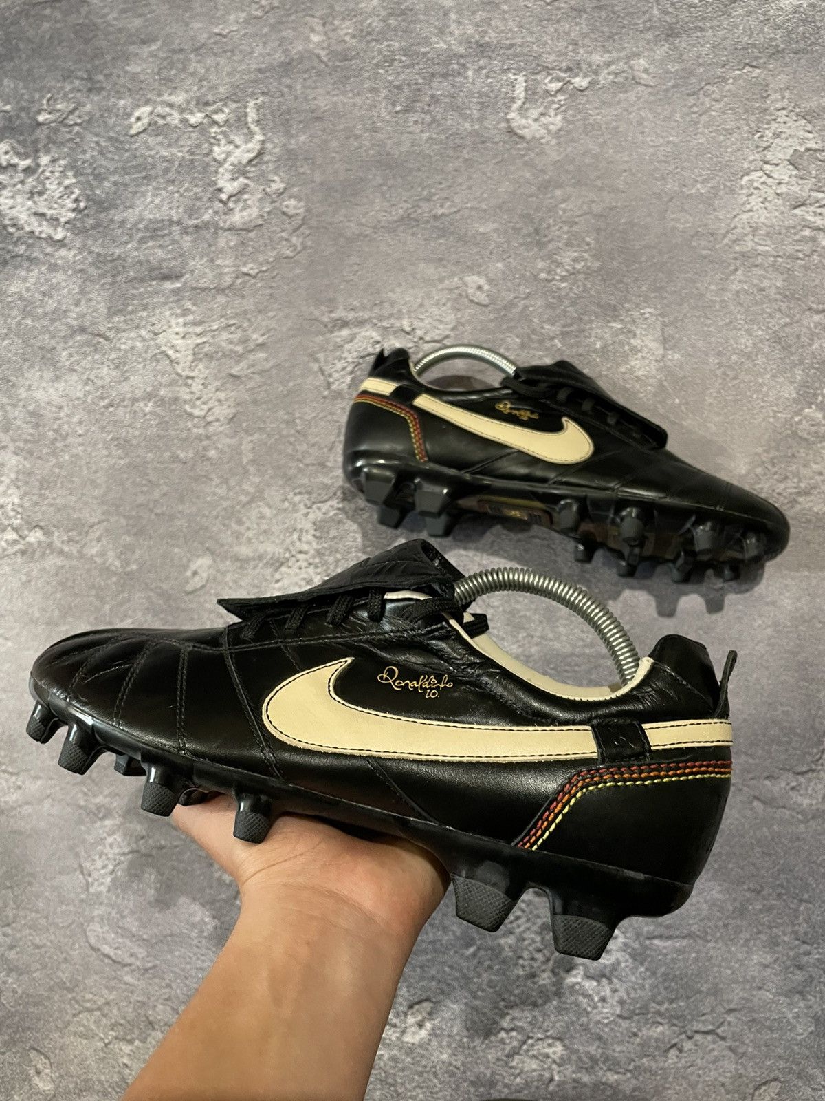 Nike Pro Player Vintage Vintage Nike Tiempo R10 Ronaldinho FG 06 Soccer Cleats Shoes Grailed