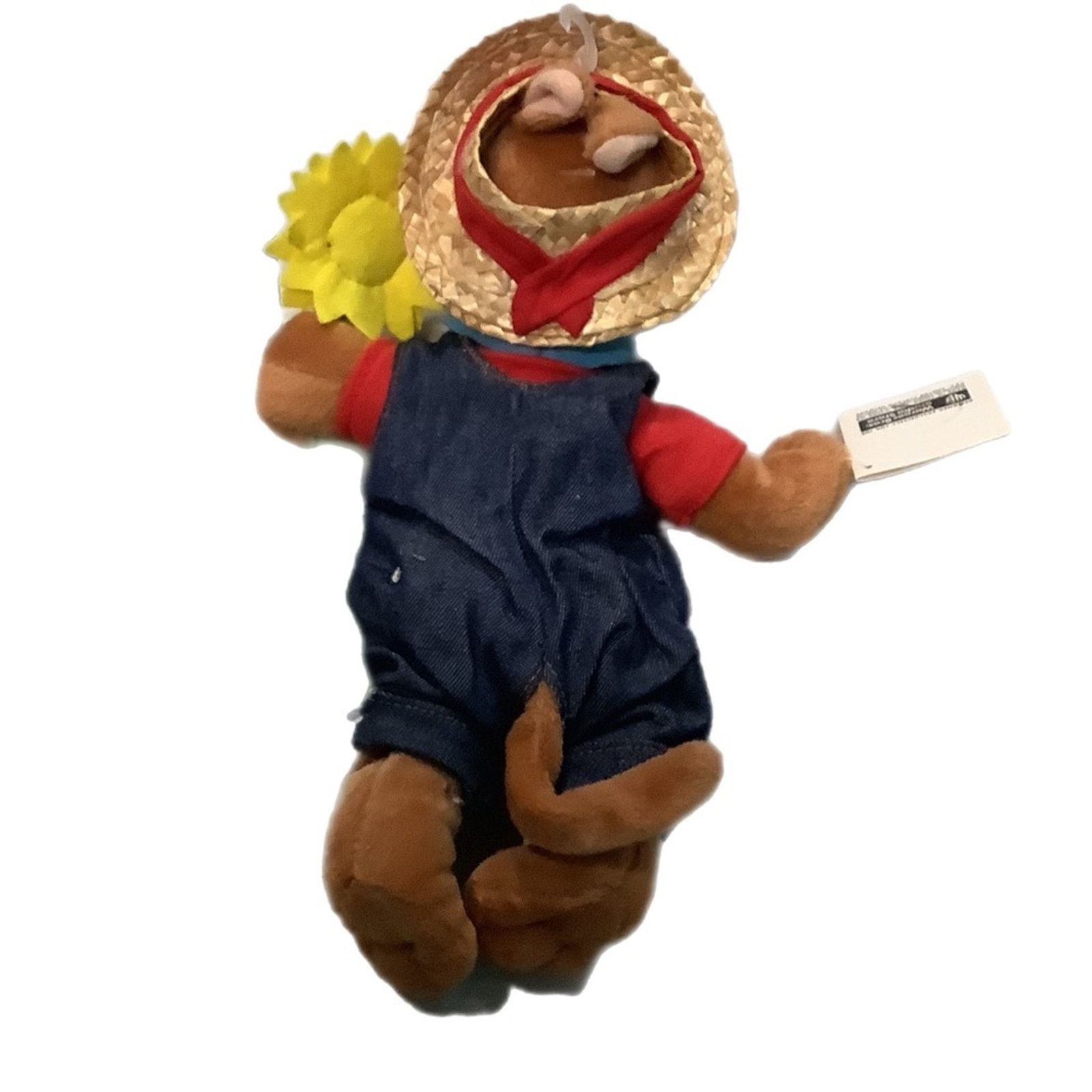 Vintage Y2k Scooby doo farmer Bean Bag Plushie Doll Size ONE SIZE - 2 Thumbnail