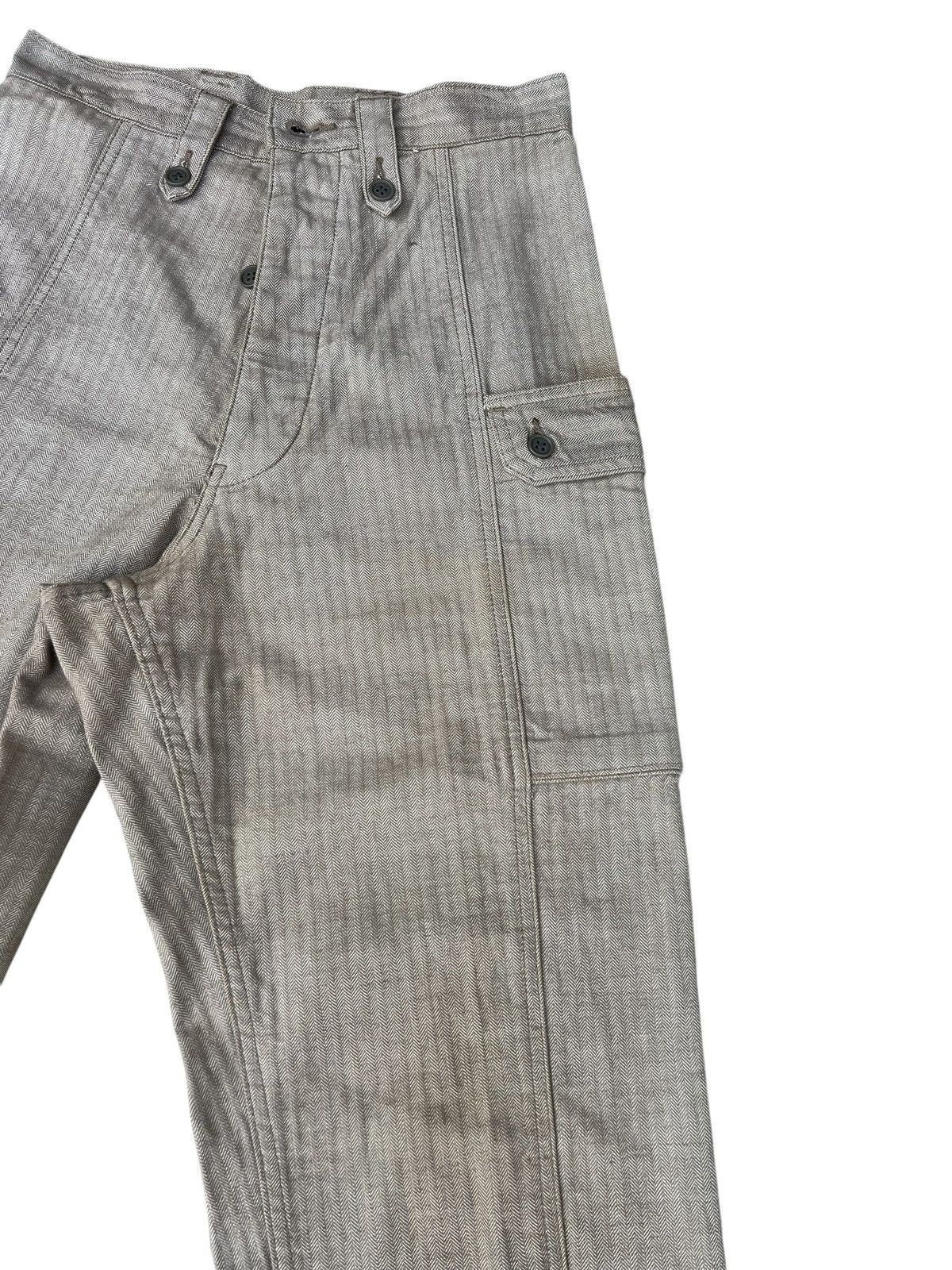 Full Count & Co. Vintage Full Count Japan Dirty Mud Stains HBT Trouser Pant Size US 28 / EU 44 - 11 Thumbnail