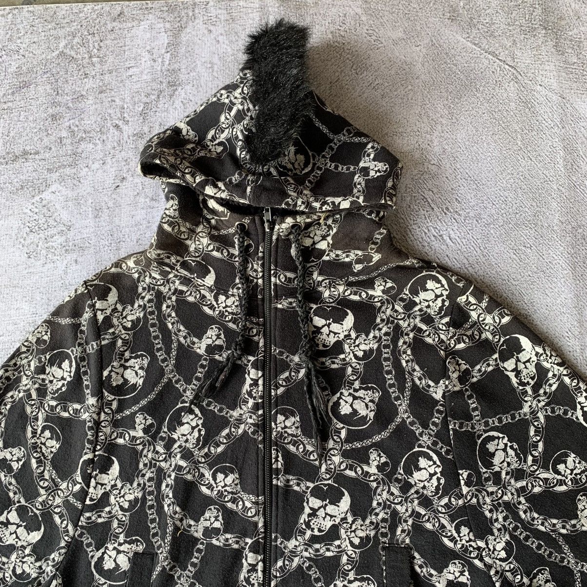 Japanese Brand Punk mohawk zip styke LGB hoodie Size US M / EU 48-50 / 2 - 2 Thumbnail