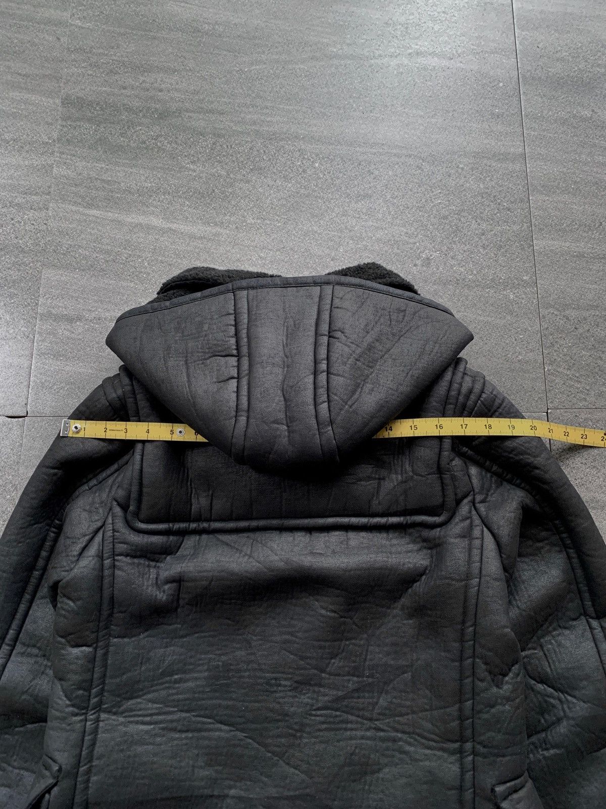 Issey Miyake FREE TAX! Cabane de Zucca PU Leather Sherpa Jacket Size US S / EU 44-46 / 1 - 13 Thumbnail