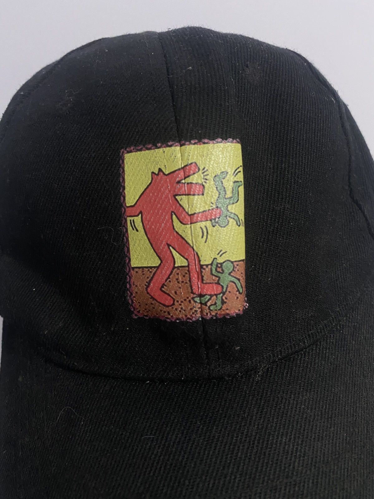 Vintage Keith herring motive Vintage hat Size ONE SIZE - 3 Thumbnail