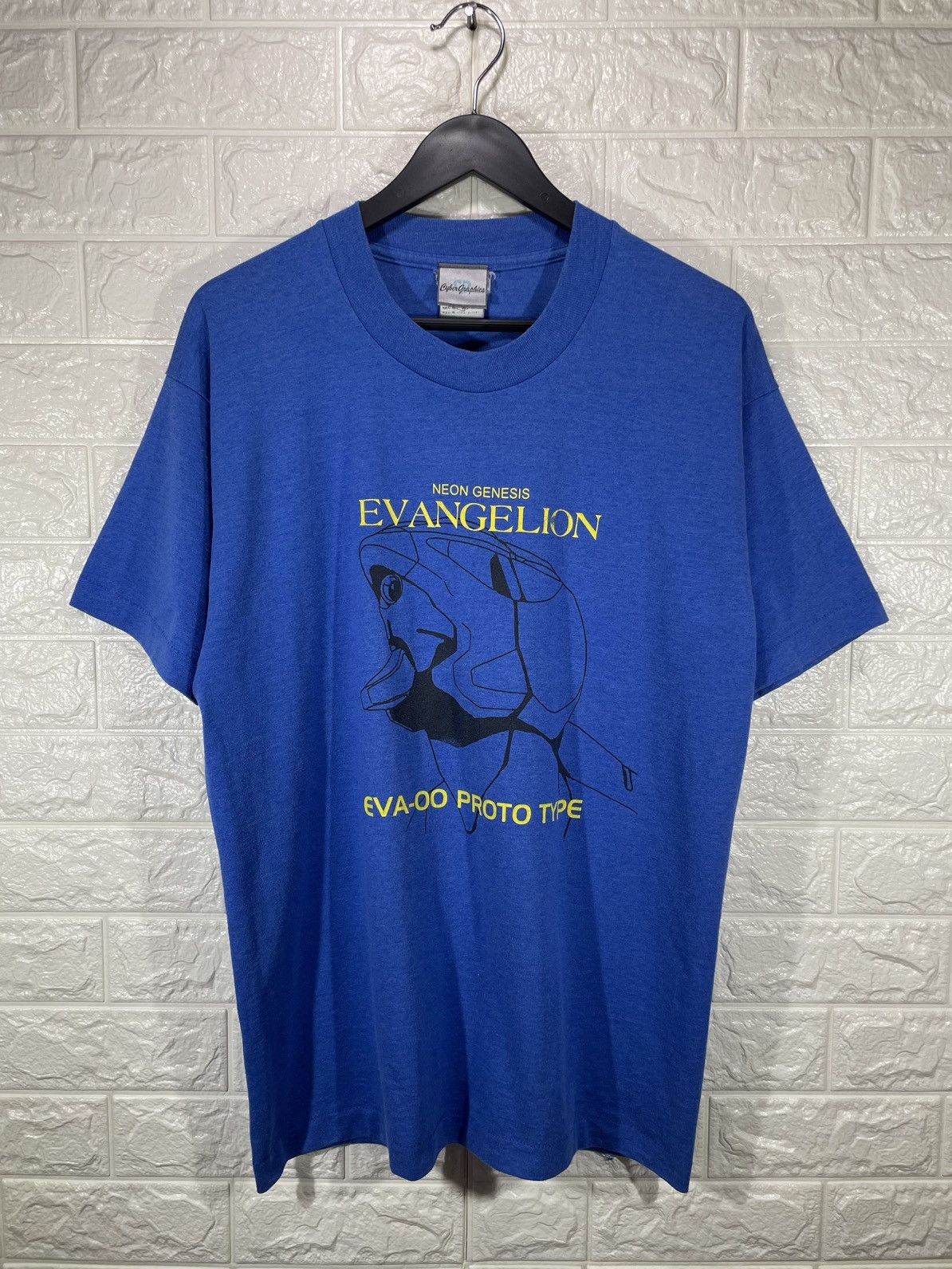 Rap Tees Vintage 90s Evangelion Tee Size US M / EU 48-50 / 2 - 1 Thumbnail