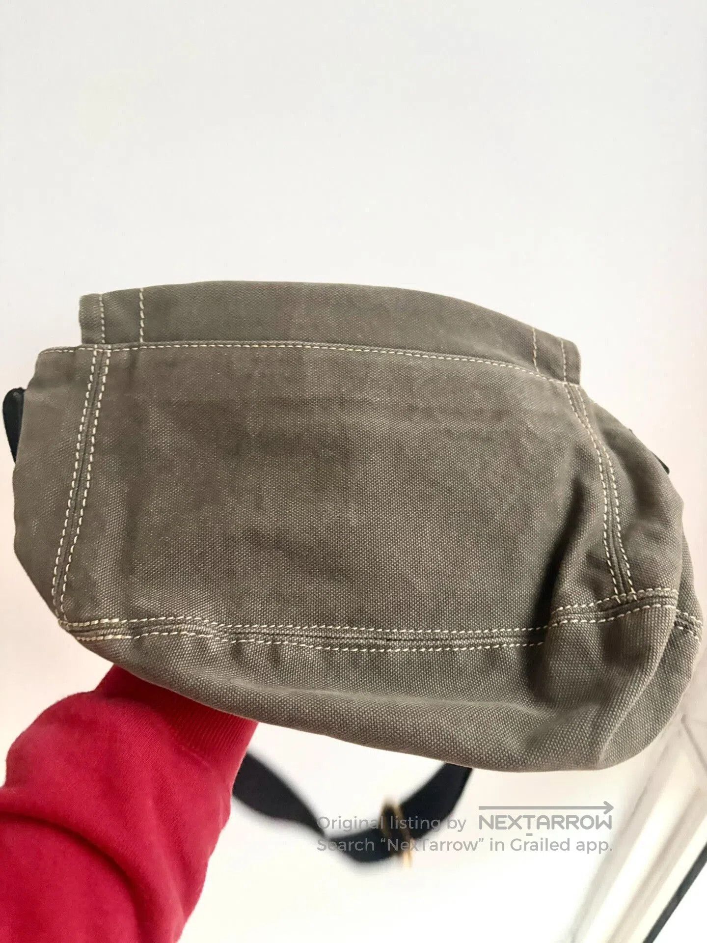 Vivienne Westwood Vivienne Westwood Olive Green Canvas Bag. Size ONE SIZE - 5 Thumbnail