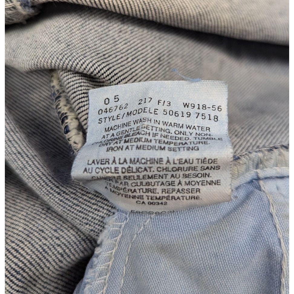 Levi's × Levi's Vintage Clothing × Vintage Vintage Levis 619 Made in Canada Orange Tab Blue Jeans Size US 40 / EU 56 - 5 Thumbnail