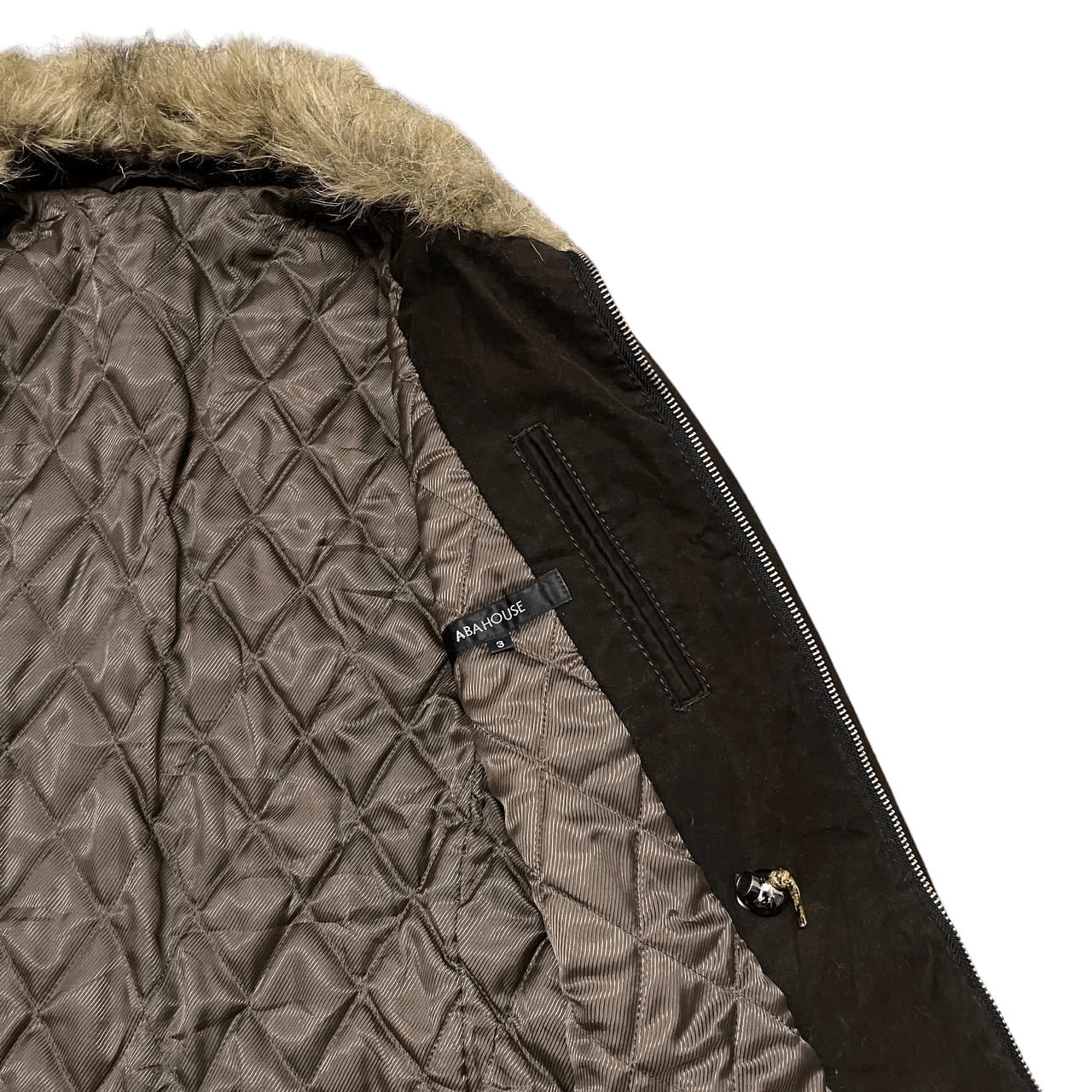 ABAHOUSE Vintage Abahouse Faux Fur Zipper Jacket Size US M / EU 48-50 / 2 - 8 Thumbnail