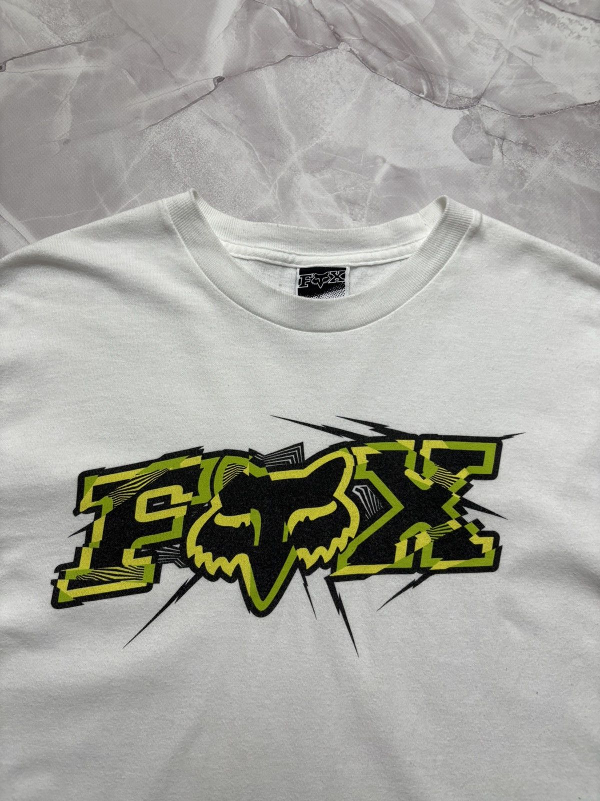 Fox Racing FOX Racing Crazy Y2K Vintage T Shirt Mens Size M Size US M / EU 48-50 / 2 - 4 Thumbnail