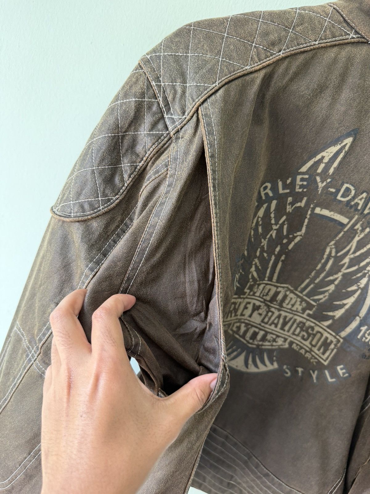Harley Davidson Vintage Harley Davidson Motor Jacket Size US M / EU 48-50 / 2 - 19 Thumbnail
