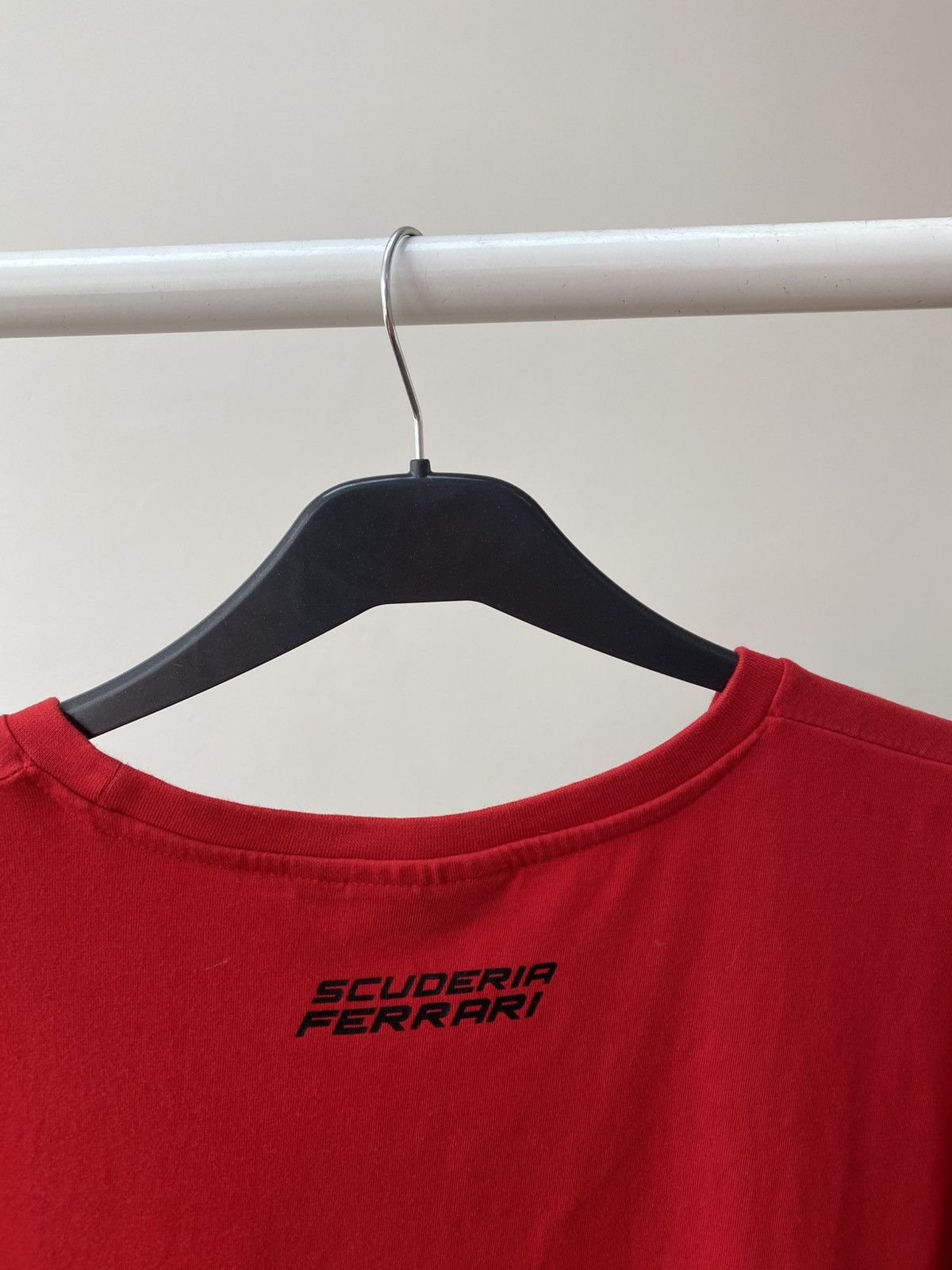 Ferrari × Vintage Vintage Ferrari Big Logo Racing T-Shirt Size US XL / EU 56 / 4 - 9 Thumbnail