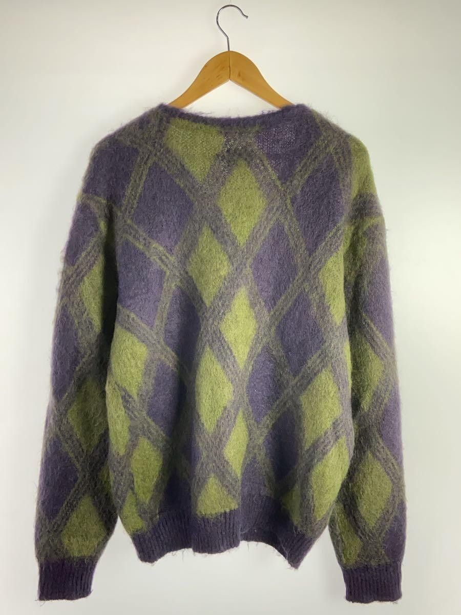 Needles AW23 Argyle Mohair Knit Cardigan Size US M / EU 48-50 / 2 - 2 Thumbnail
