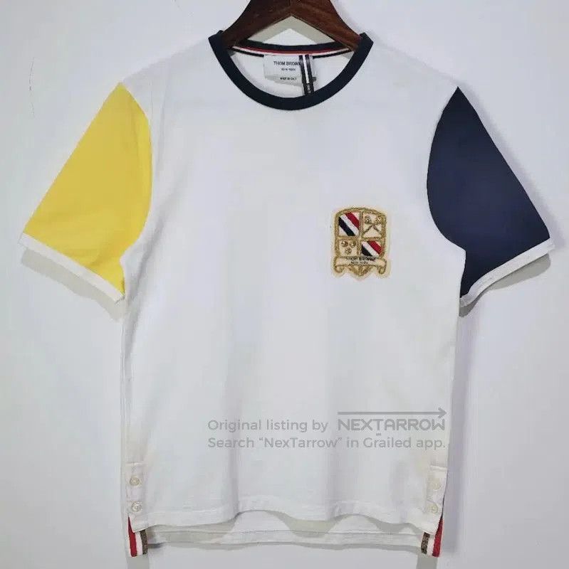Thom Browne Thom Browne Women's White Cotton T-Shirt . Size S / US 4 / IT 40 - 1 Thumbnail