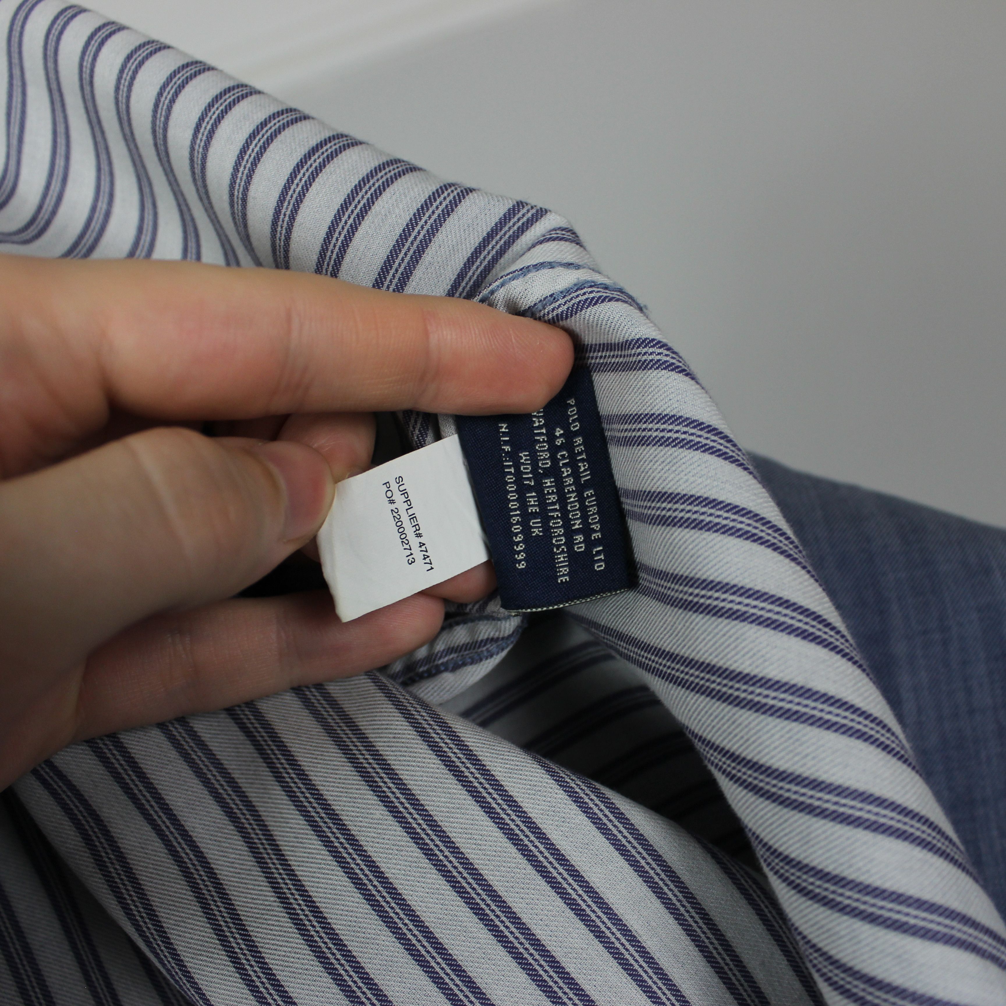 Polo Ralph Lauren Polo Ralph lauren jeans Co shirt men cotton blue M L Size US M / EU 48-50 / 2 - 7 Thumbnail