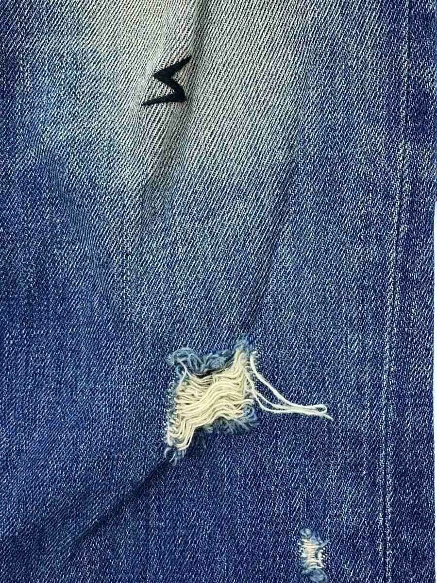 Undercover AW04 "BUT BEAUTIFUL" Lace Distressed Denim Jeans Size US 26 / EU 42 - 4 Thumbnail