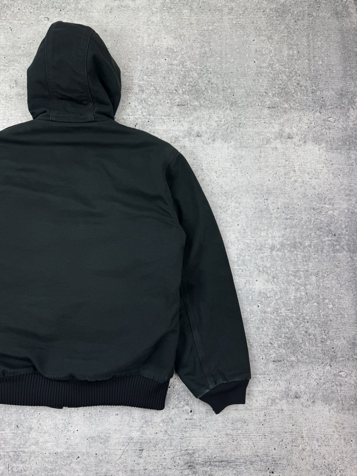 Carhartt Vintage Carhartt Active Jacket Black Denim Bomber Jacket M-L Size US L / EU 52-54 / 3 - 15 Thumbnail