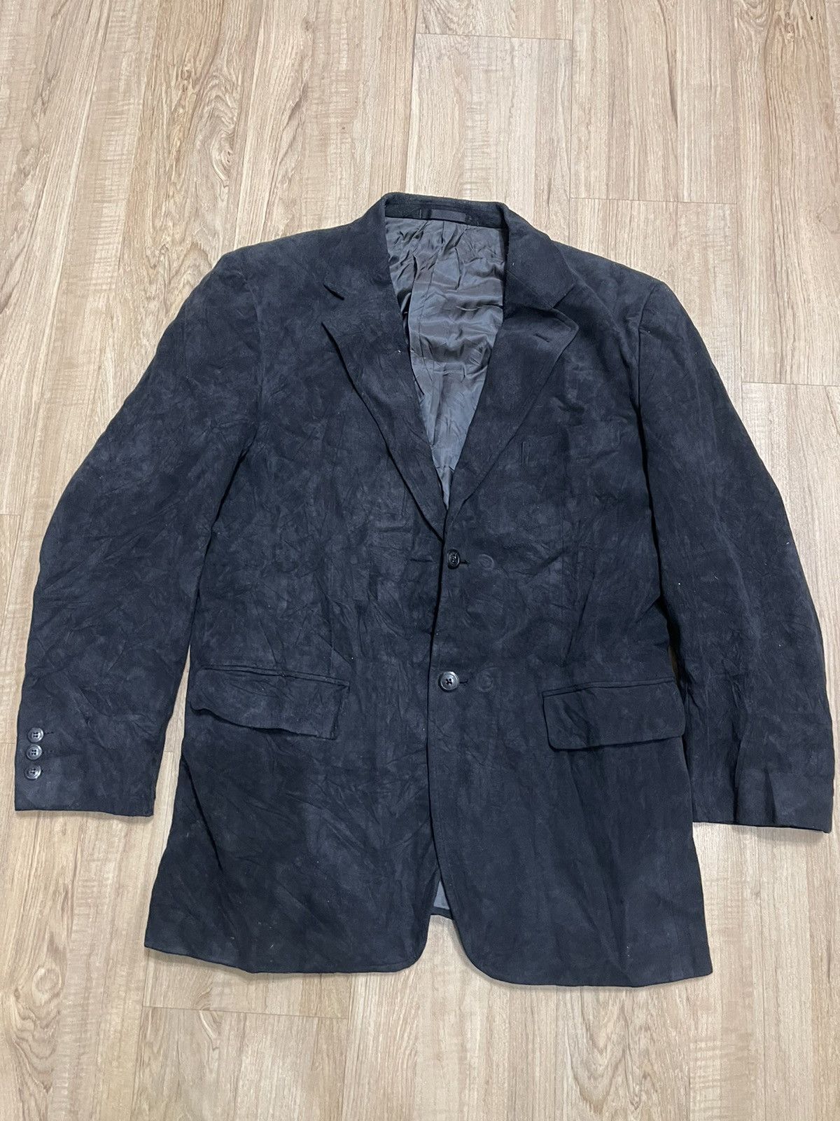Vintage butberry Suede leather blazer
