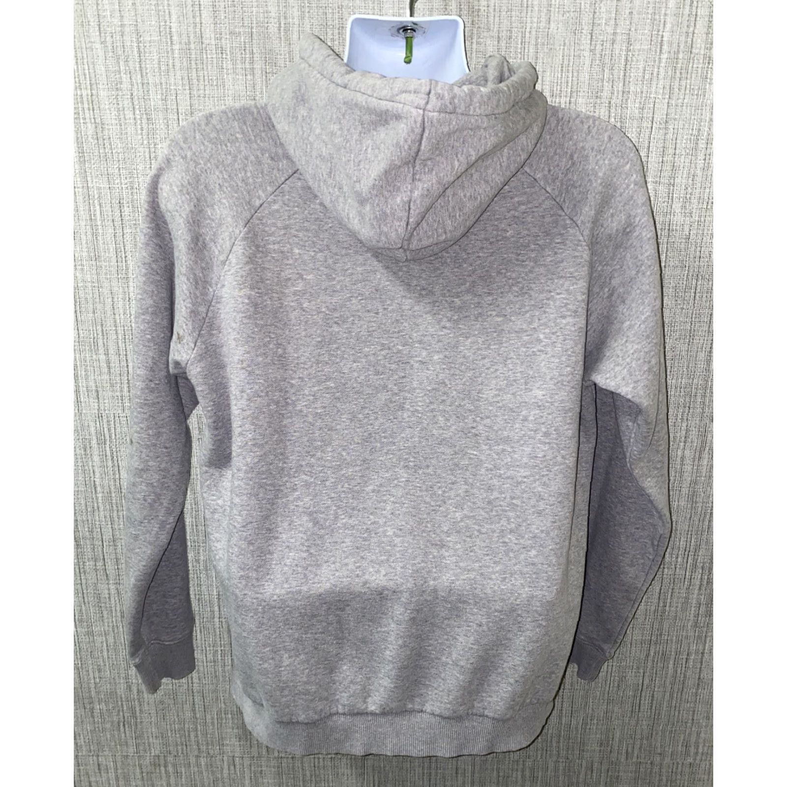 Adidas Adidas Hoodie Pullover Mens M Gray Fleece Lined 22.5 In Armpit Size US M / EU 48-50 / 2 - 5 Thumbnail