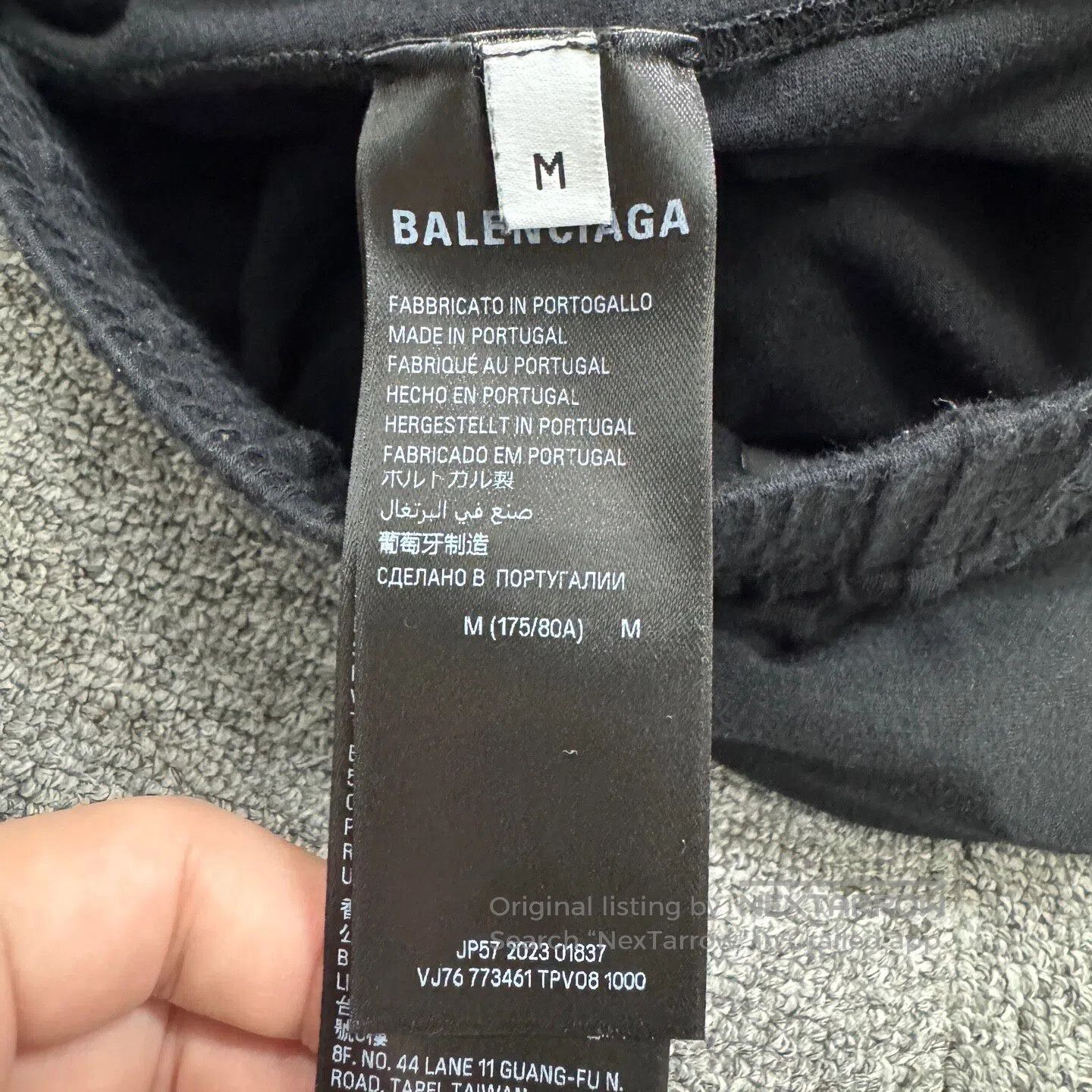 Balenciaga Balenciaga sizem Broad-leg casual pantsBroad-leg casual pan Size US 30 / EU 46 - 5 Thumbnail
