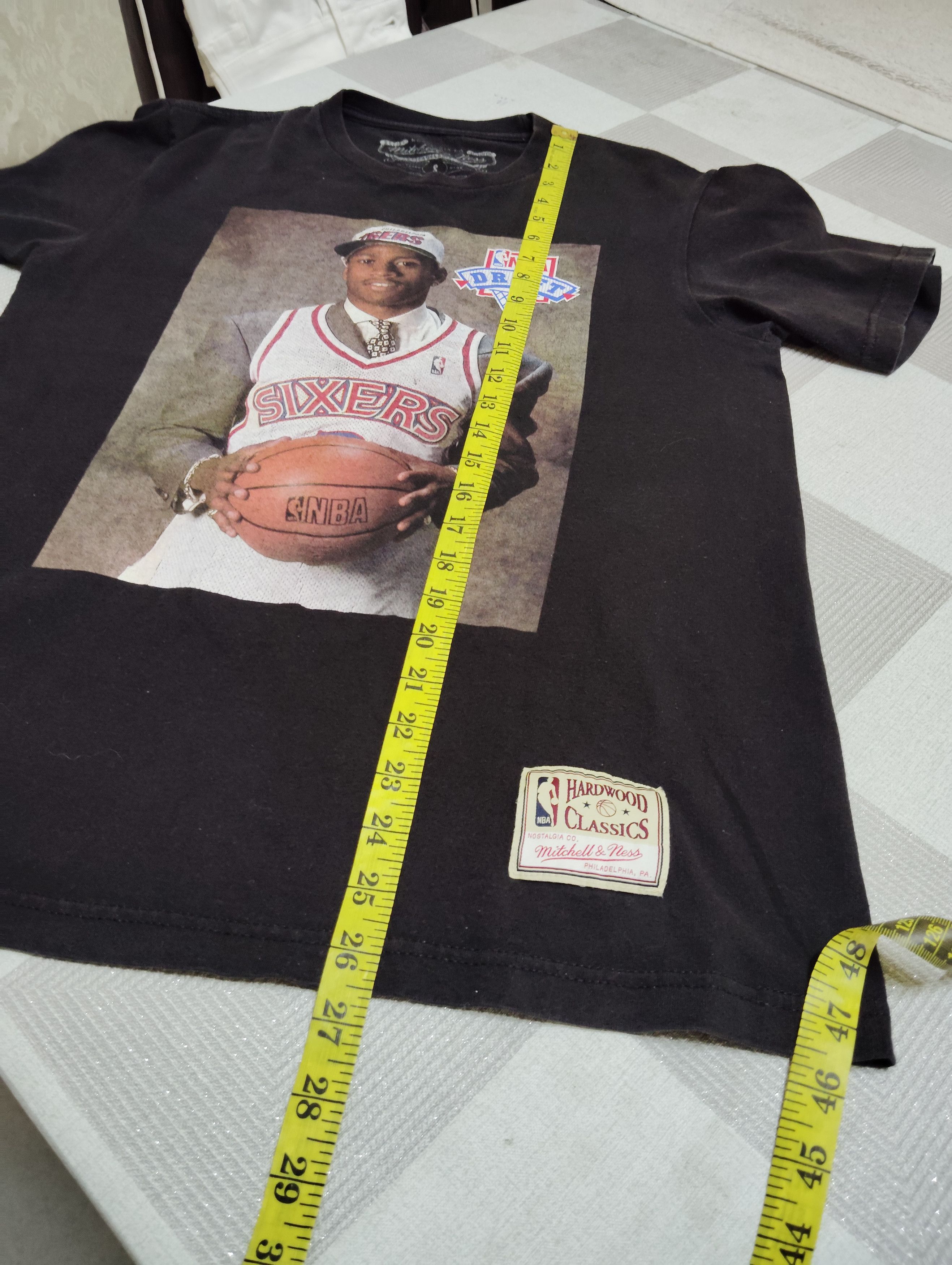 Mitchell & Ness × NBA × Vintage ALLEN IVERSON Philadelphia 76ers NBA Draft Rookie Size US S / EU 44-46 / 1 - 10 Thumbnail
